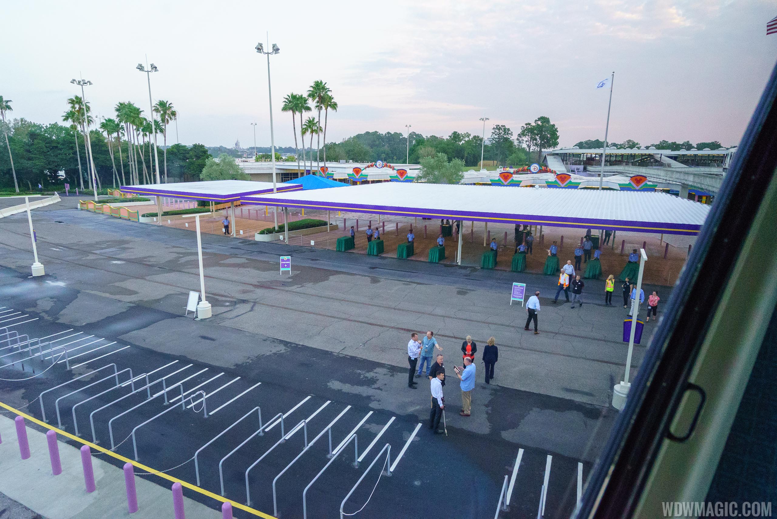 PHOTOS - New bag check areas greatly enhance Magic Kingdom arrival
