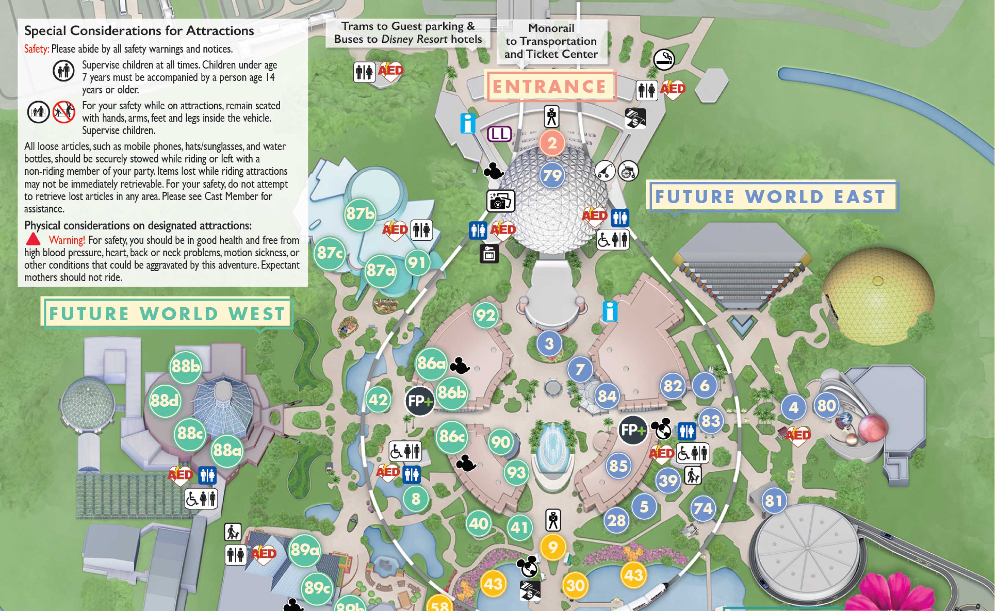 PHOTOS - Location of Walt Disney World theme park smoking areas outside ...