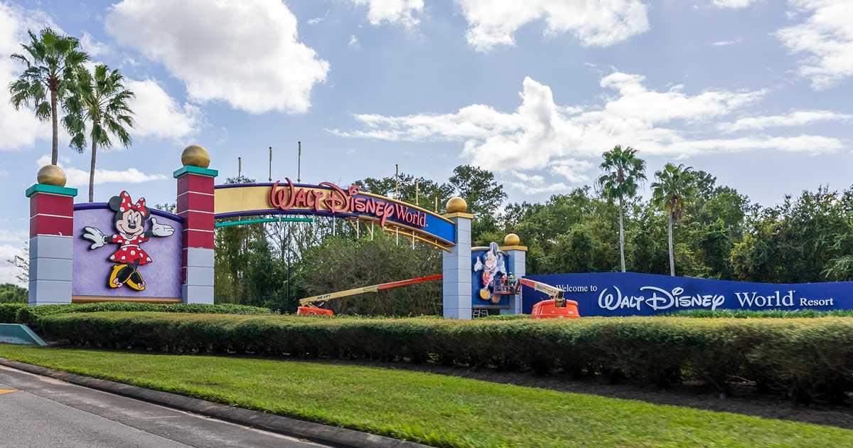 Walt Disney World Western Way Gateway refurbishment - November 5 2020