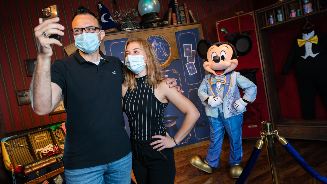 M&M'S characters now appearing for meet and greets at Walt Disney World