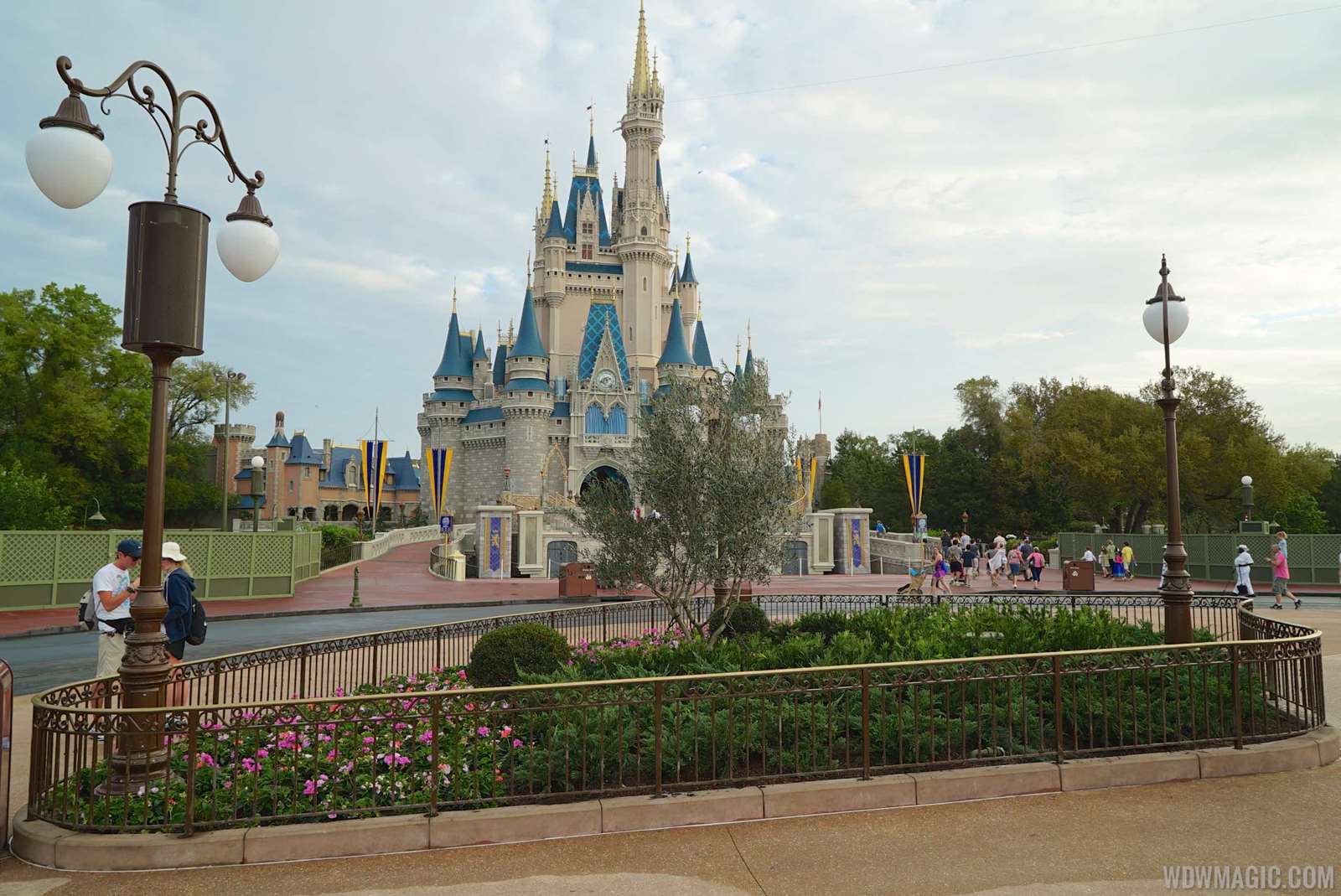 Magic Kingdom Central Hub Construction Photo 1 Of 11