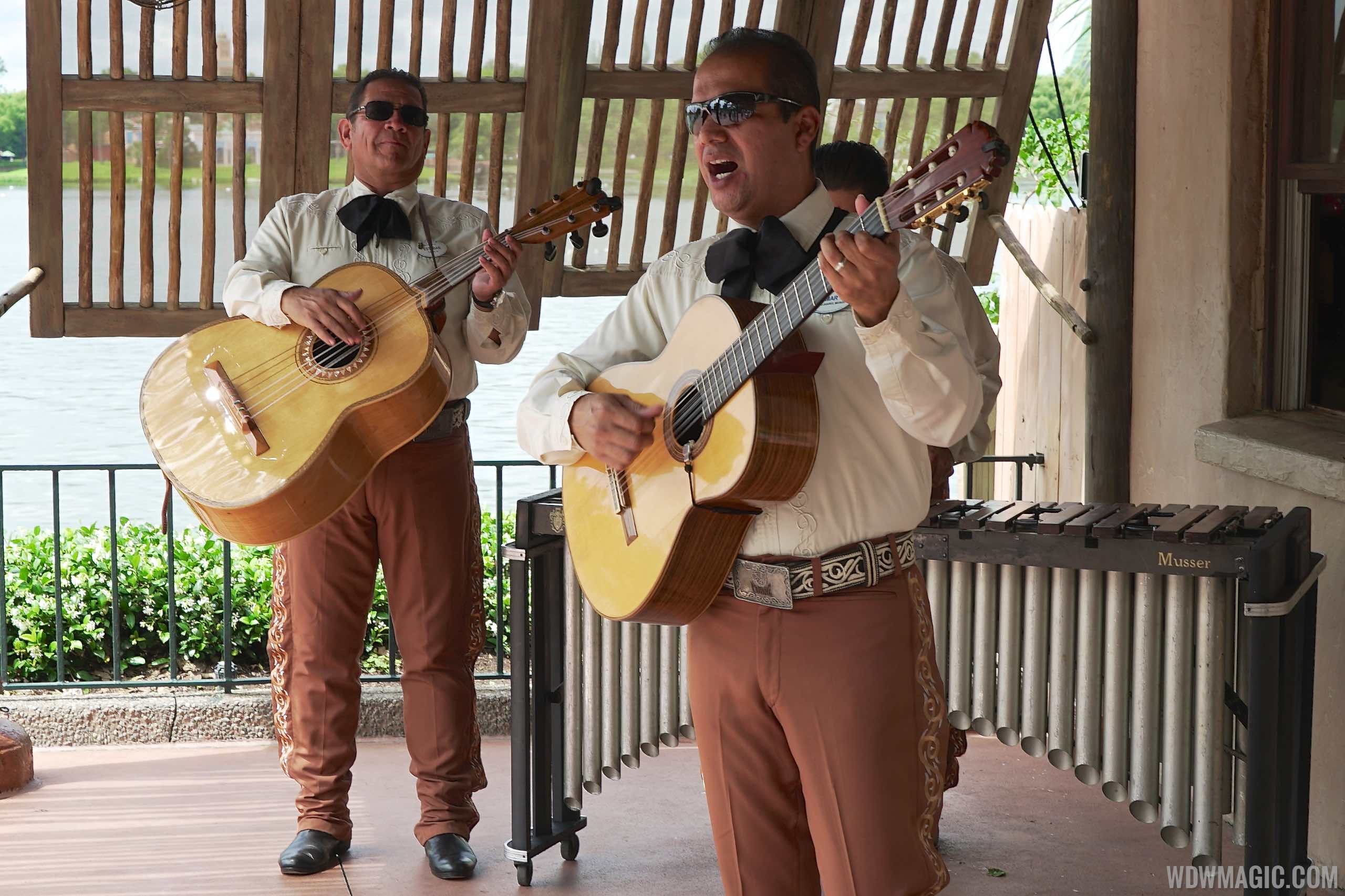 VIDEO Mexican Marimba Trio now playing at Epcot's Mexico Pavilion