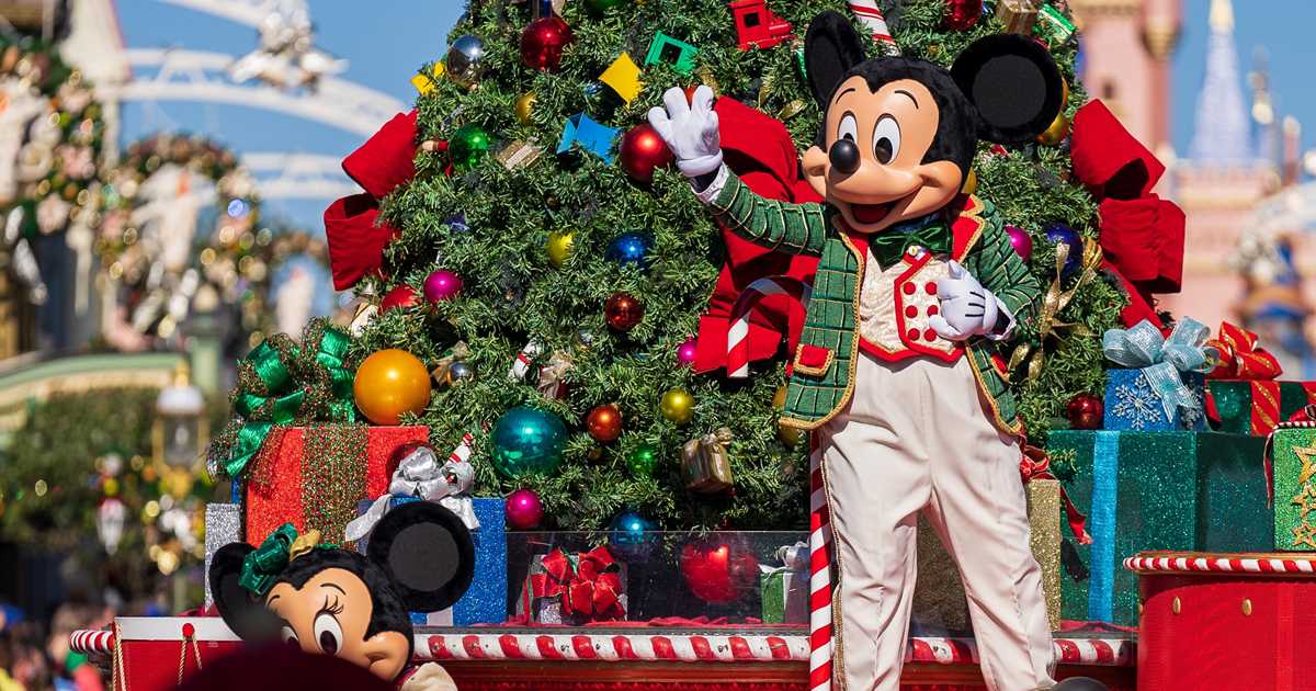 Mickeys Once Upon A Christmastime Parade Daytime Edition 2021 Photo