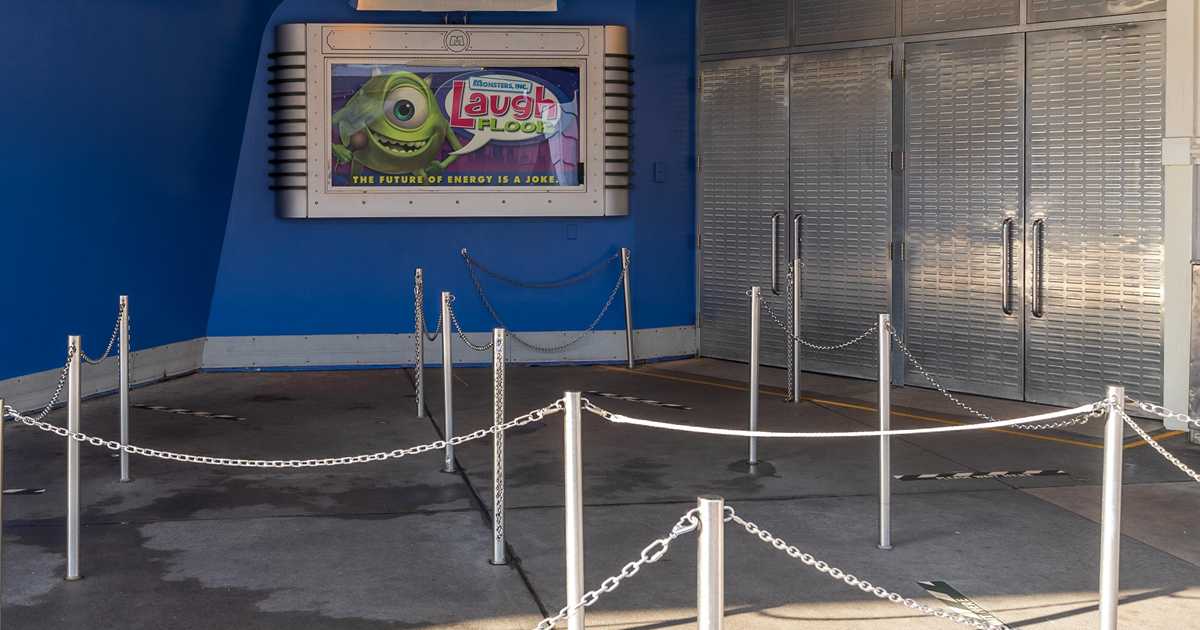 Monsters Inc Laugh Floor Comedy Club exterior - May 10 2021 - Photo 2 of 5