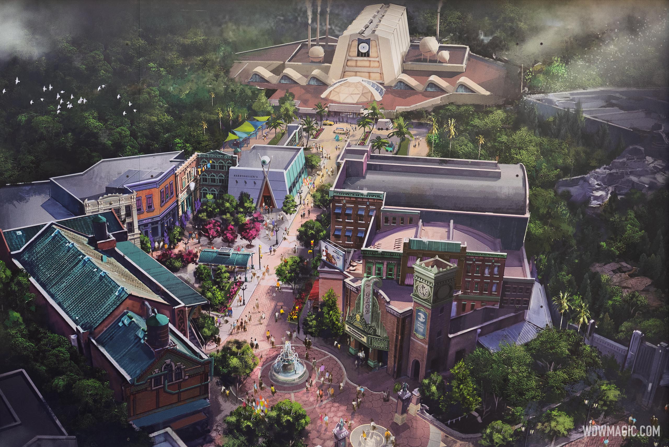 Construction Walls Up at Monsters Inc Land - Photo 6 of 7