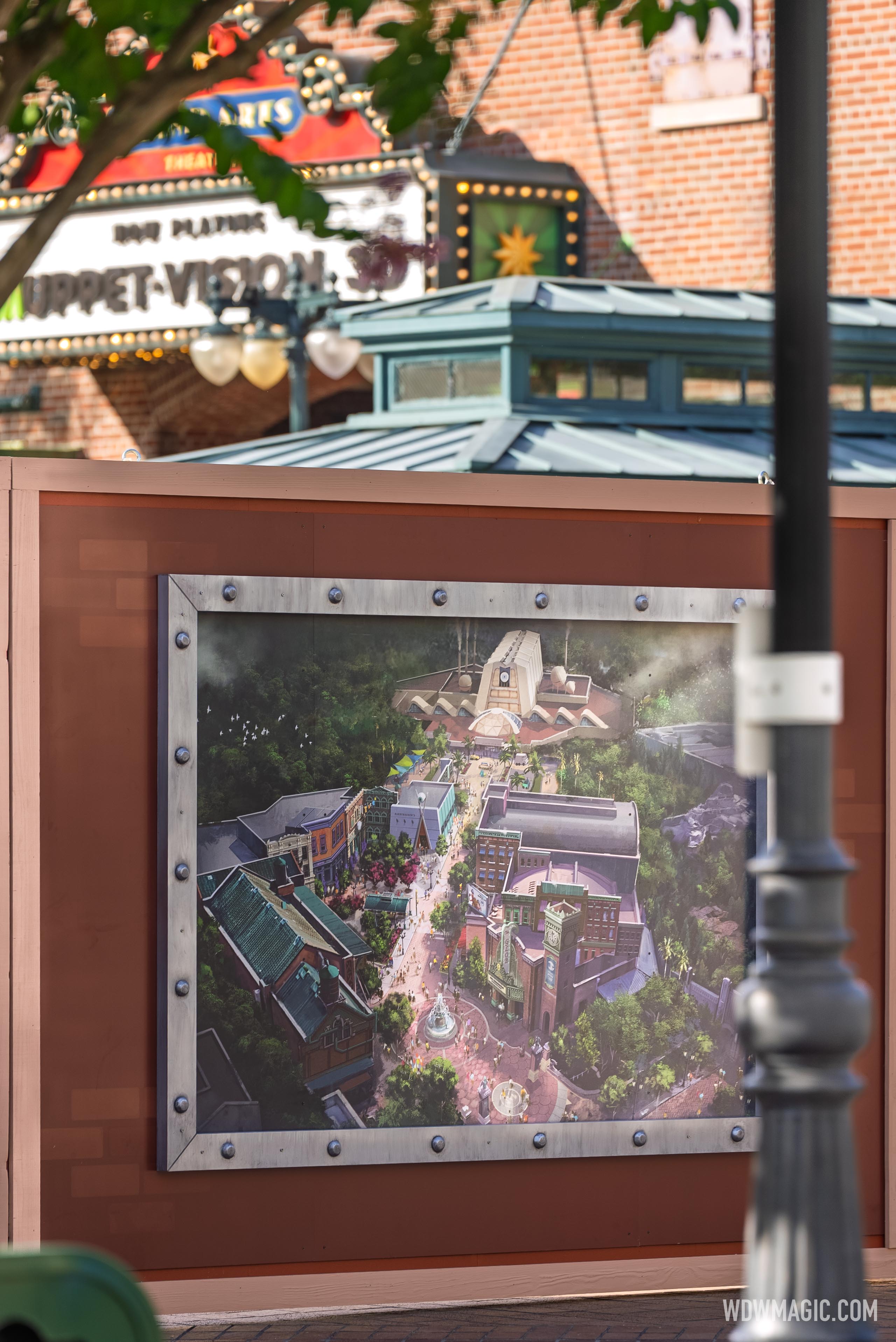 Construction Walls Up at Monsters Inc Land - Photo 7 of 7