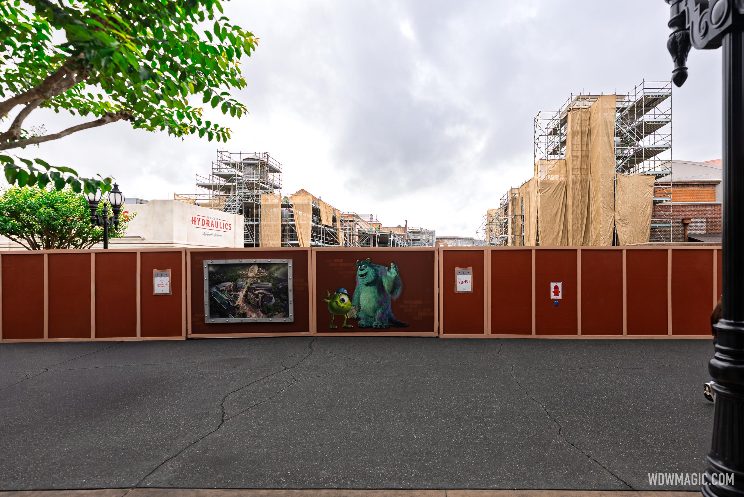 Monsters Inc Theming Could Appear Soon with New Signage Permits at Disney's Hollywood Studios