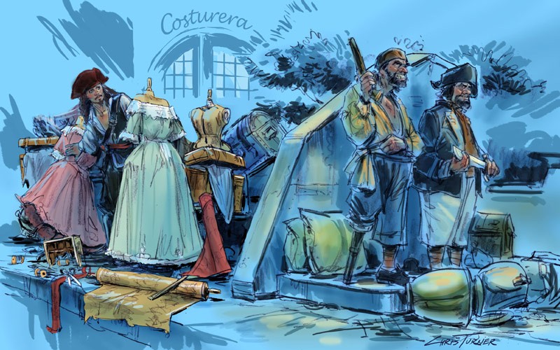 More new Pirates of the Caribbean concept art - Photo 3 of 3