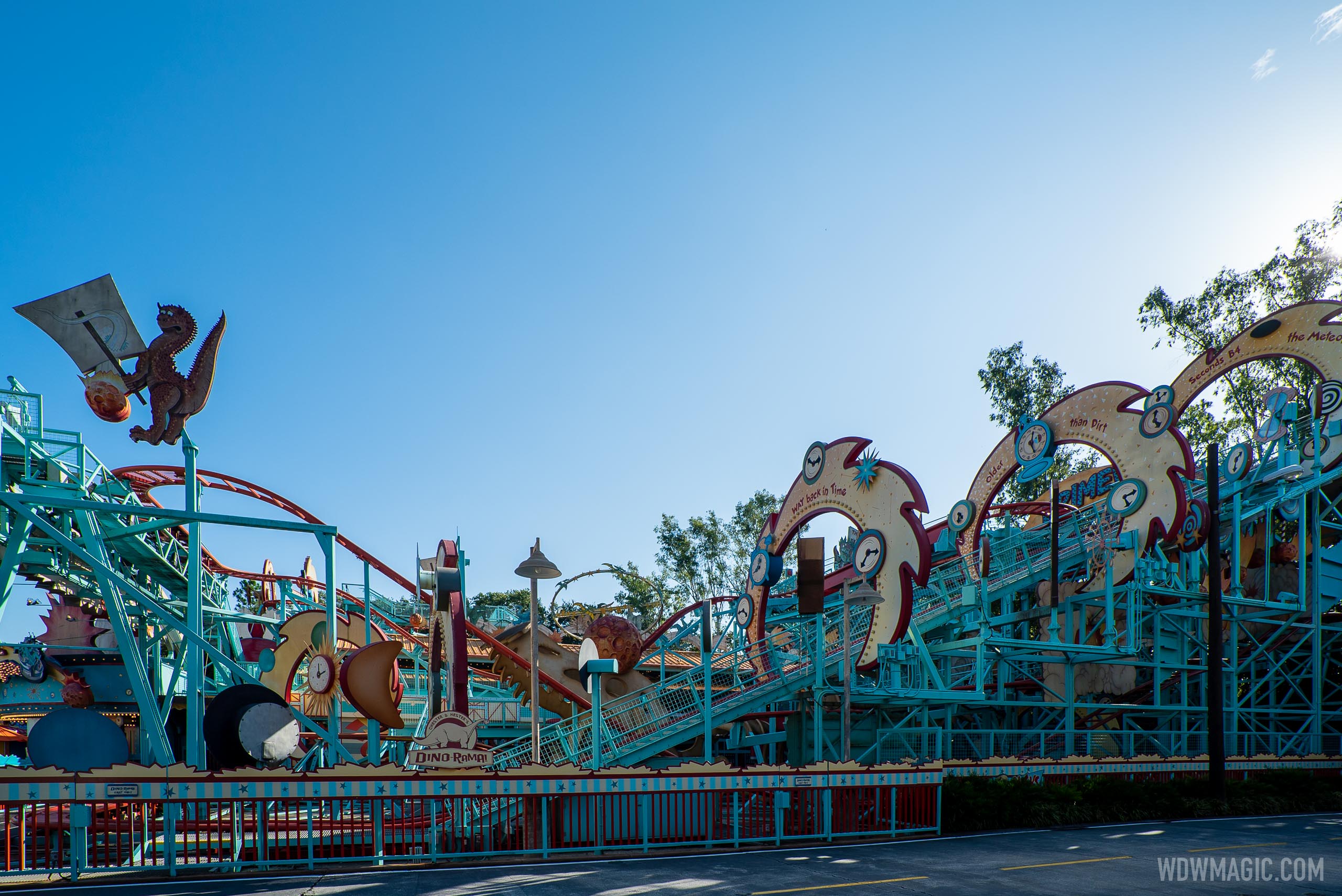 Primeval Whirl, Stitch's Great Escape and Rivers of Light are now