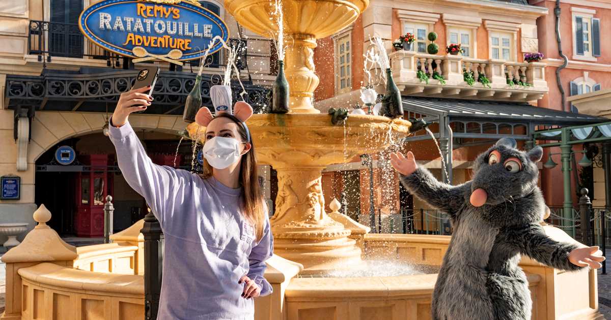 Emily Jacobsen sneak peek of Remy's Ratatouille Adventure