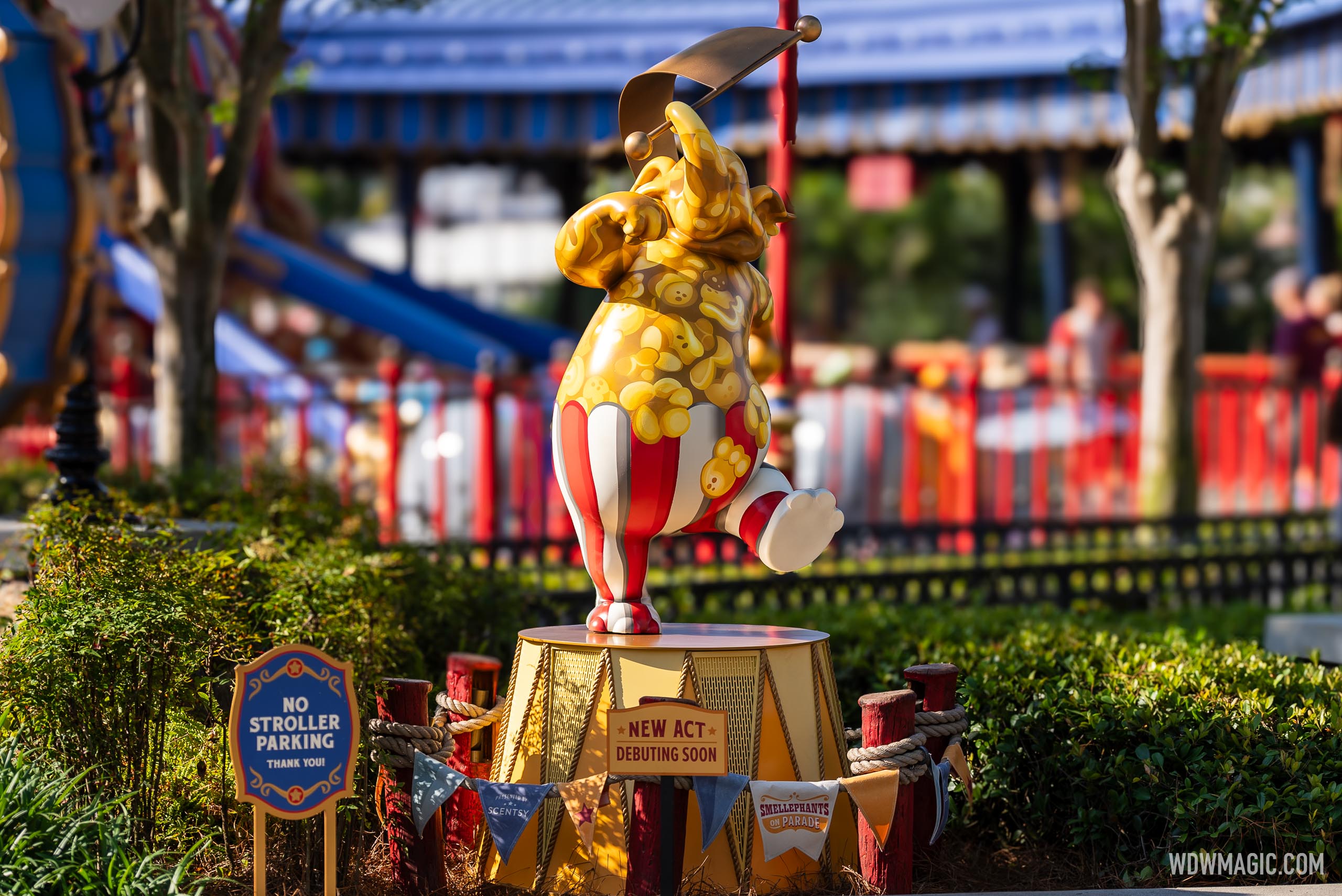 First 'Smellephant' arrives at Magic Kingdom for new interactive experience