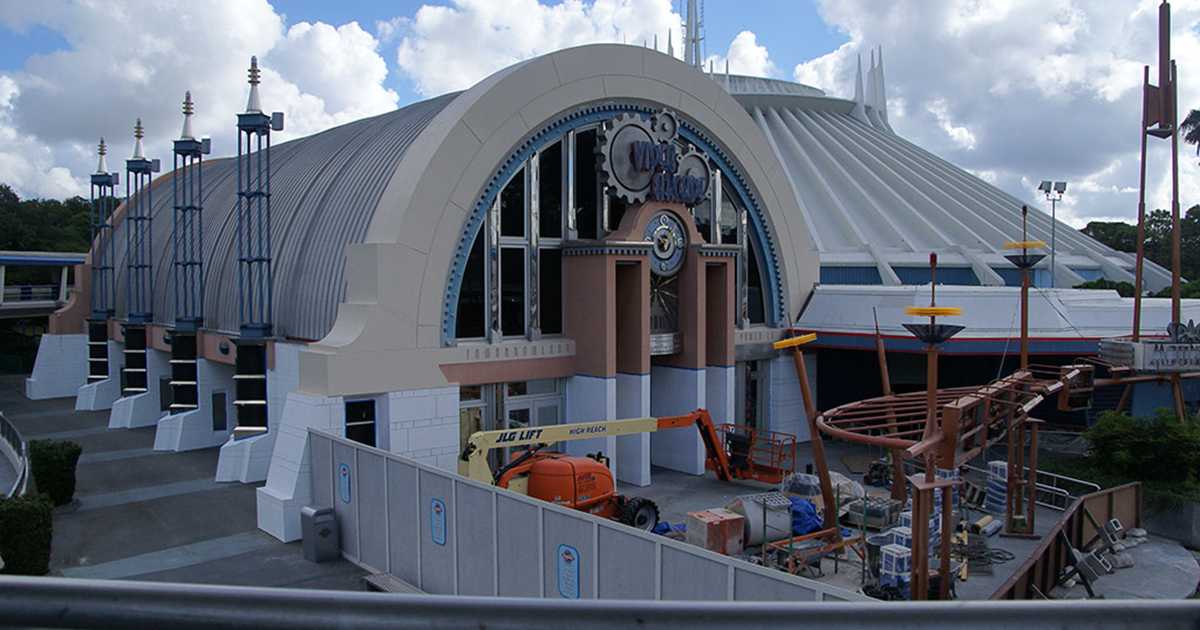 Space Mountain refurbishment exterior Photo 2 of 5