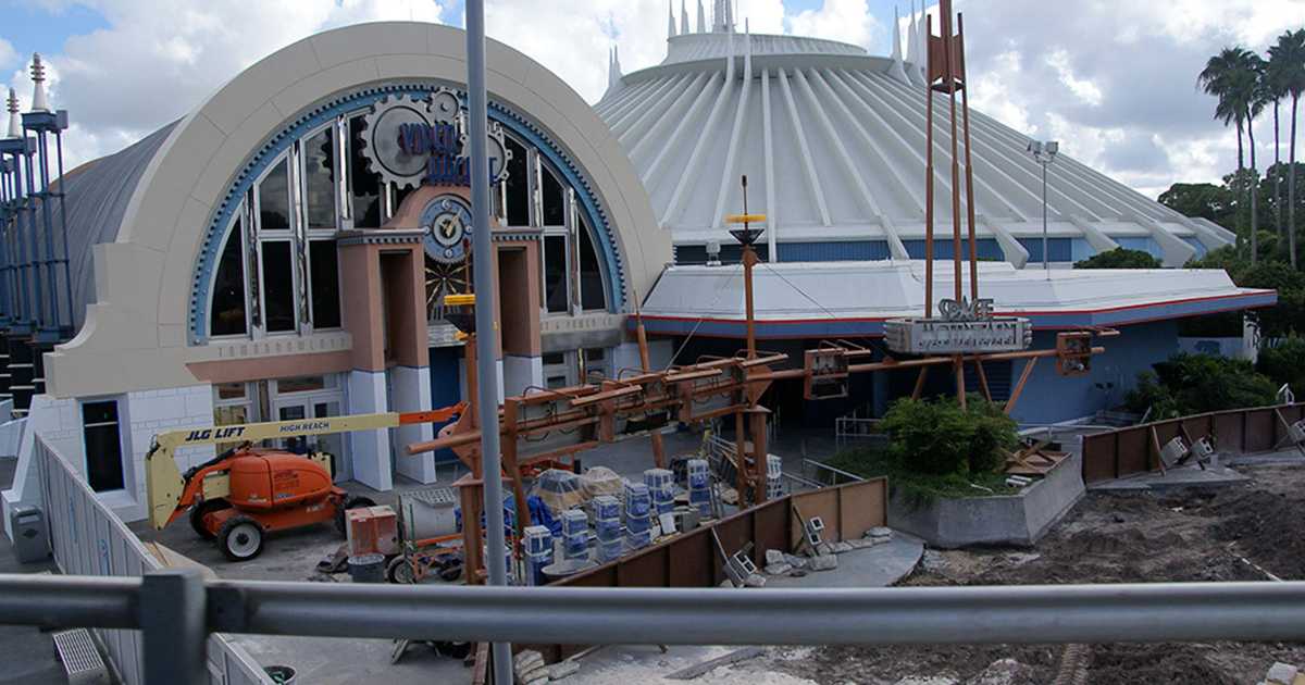 Space Mountain refurbishment exterior Photo 3 of 5