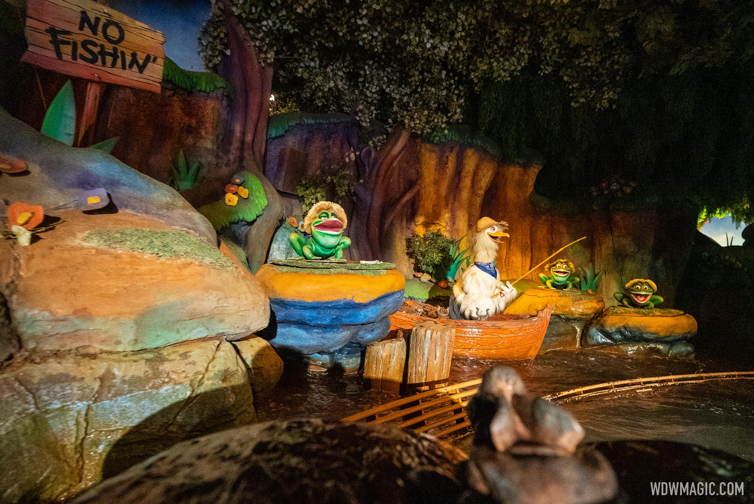 Splash Mountain indoor queue and onride Photo 19 of 59