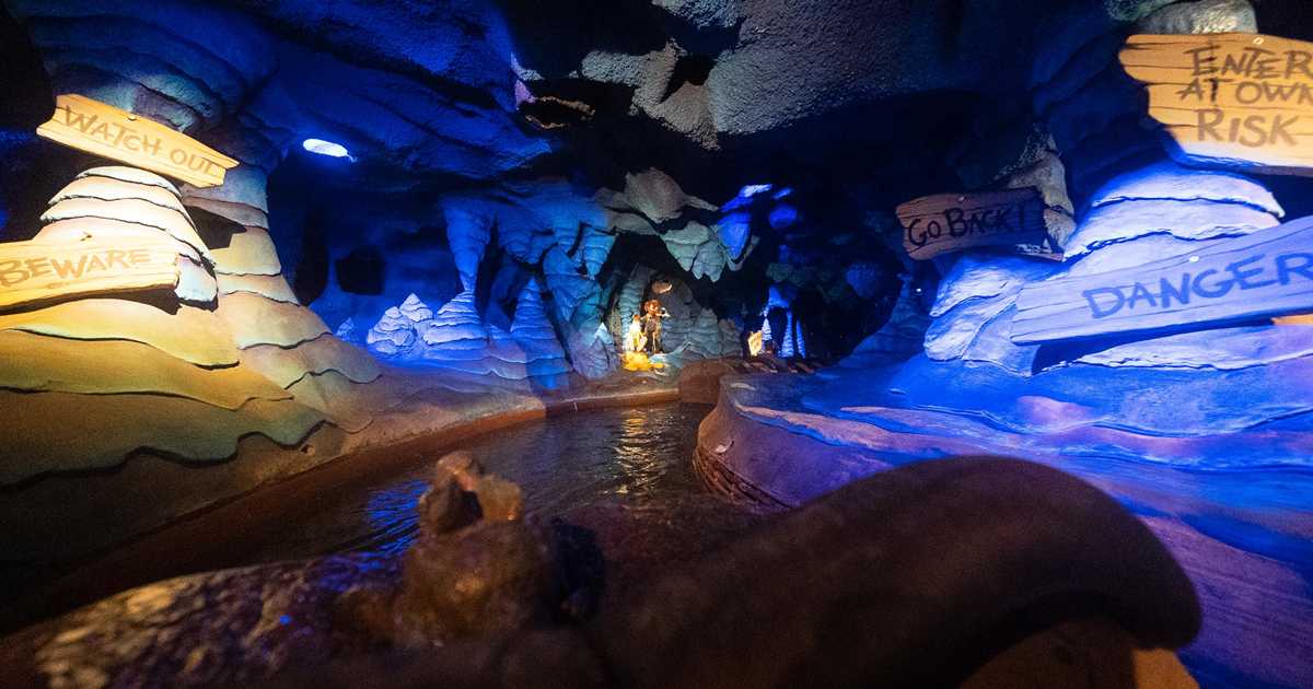 Splash Mountain indoor queue and onride Photo 40 of 59