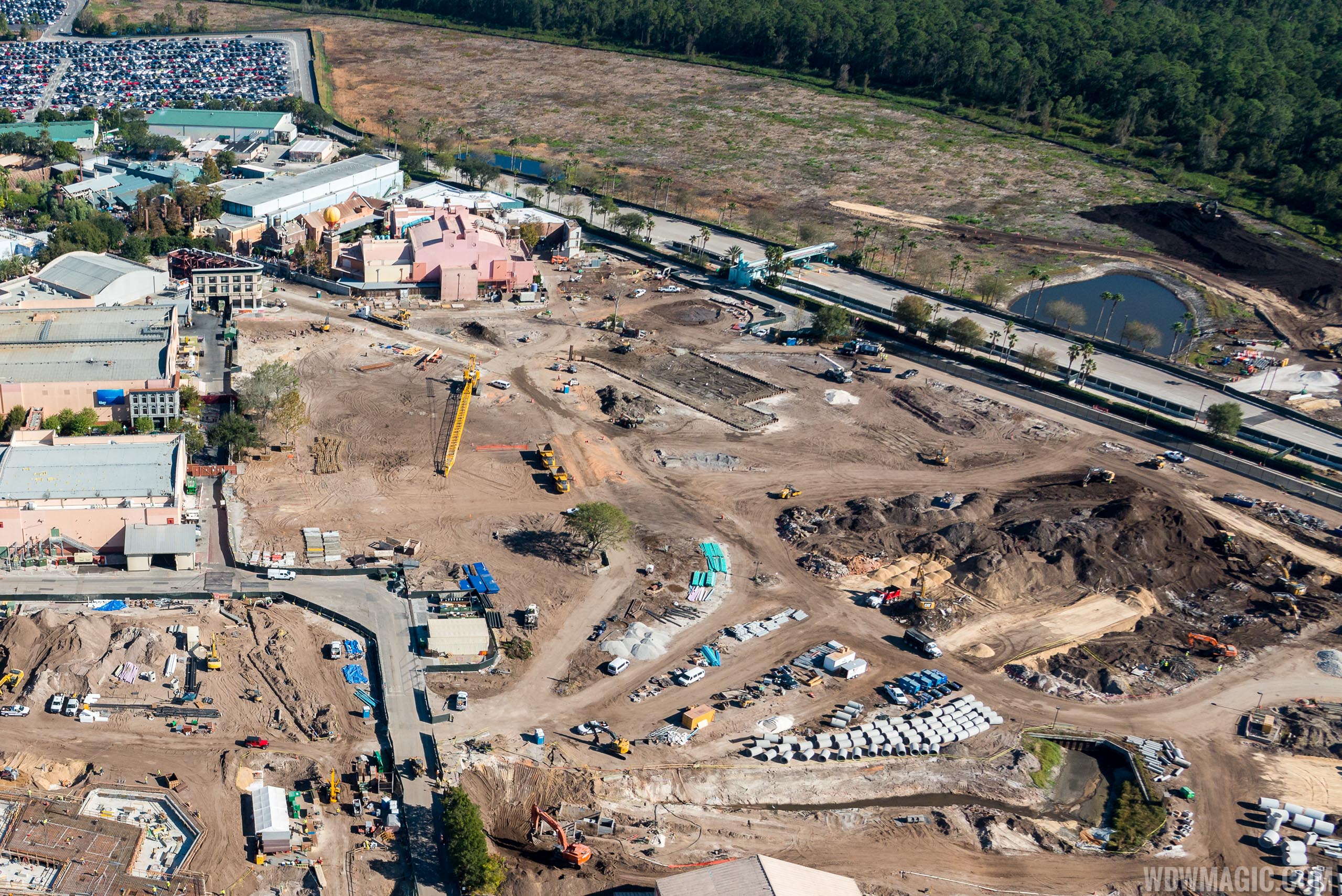 Star Wars Land Aerial Views Photo 4 Of 6
