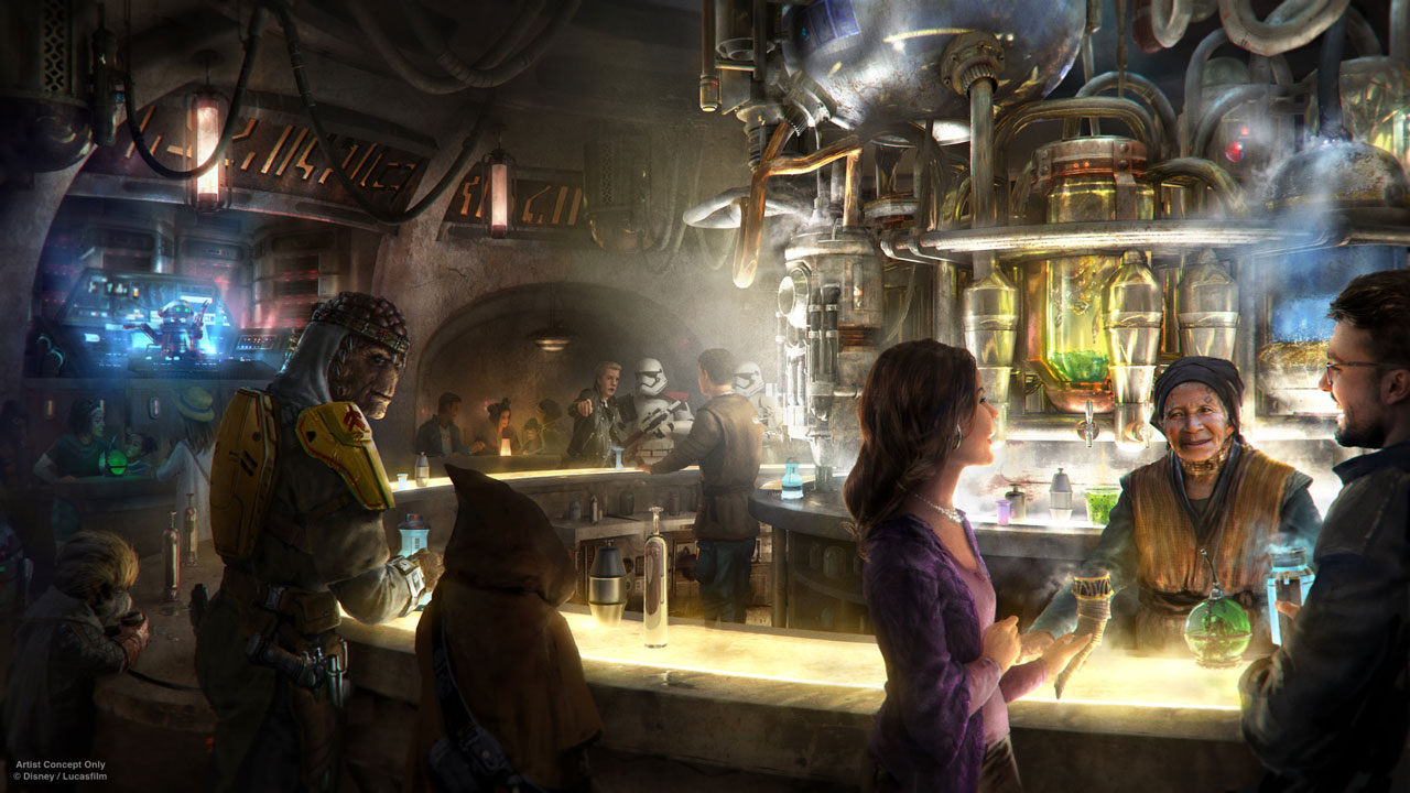 Oga's Cantina concept art