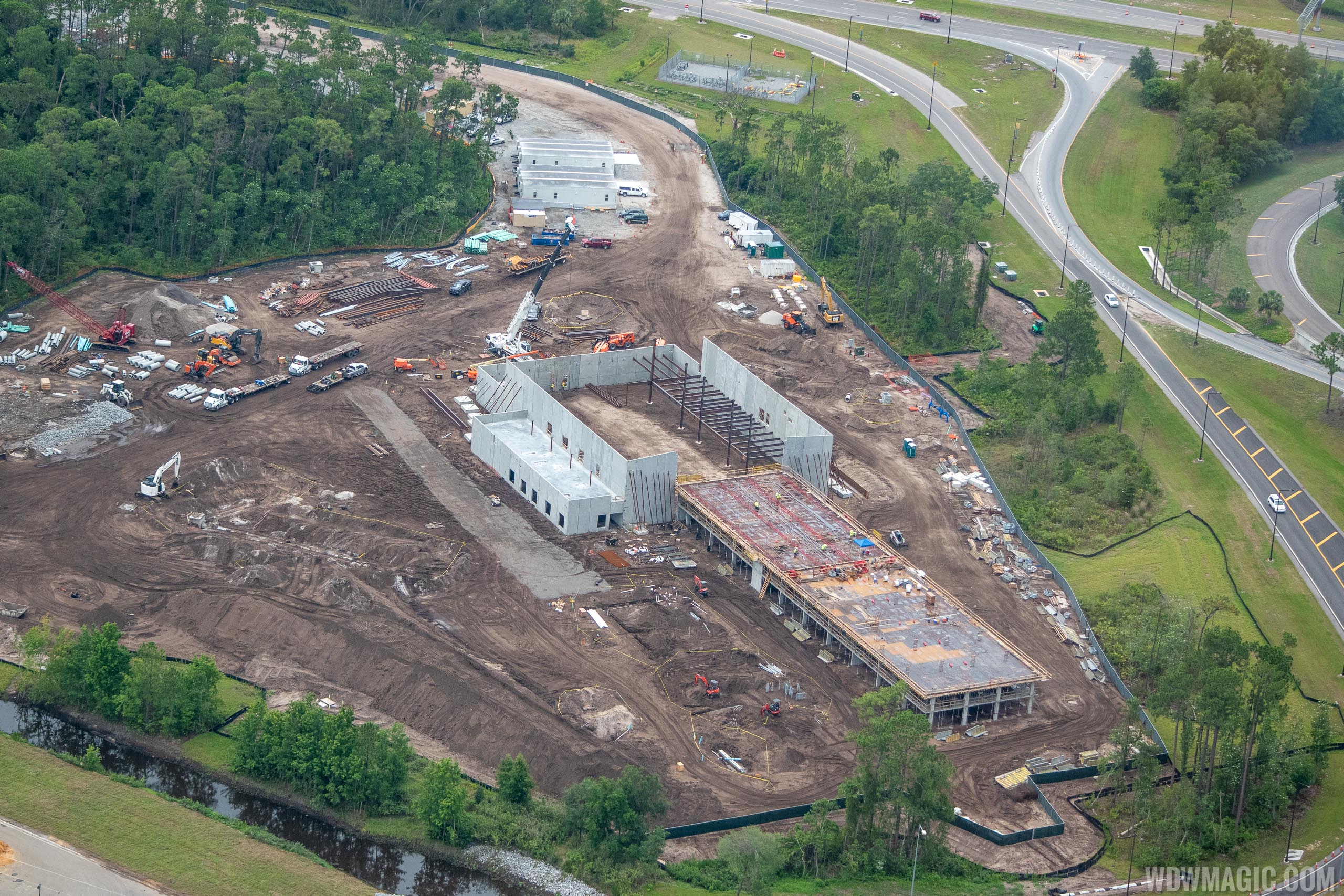 Photos Latest Construction Pictures Of The Star Wars Hotel At Walt Disney World