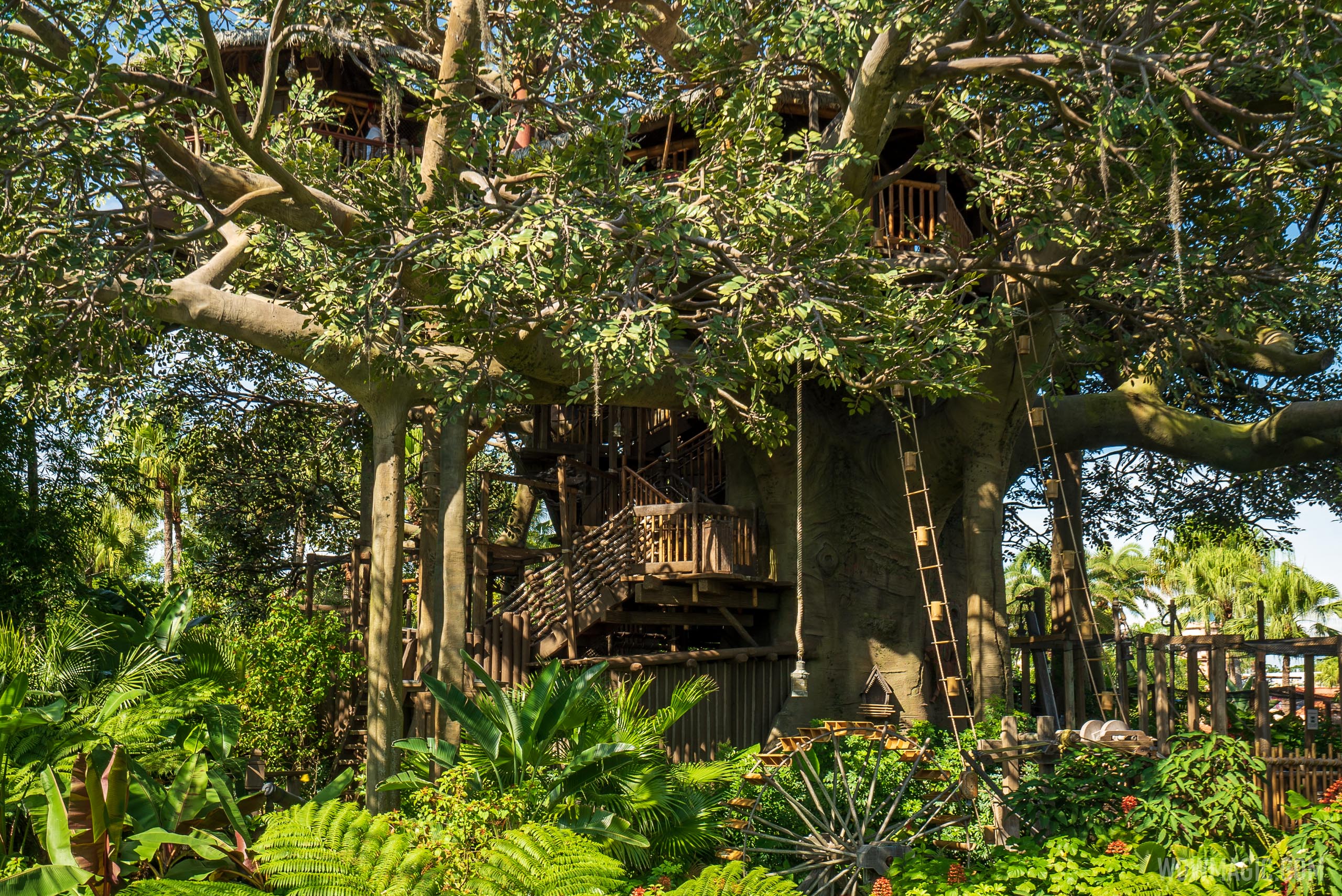 Swiss Family Treehouse overview