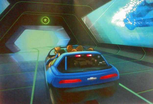 Knight Rider Testtrack New Test Track in-ride concept art - Photo 1 of 1