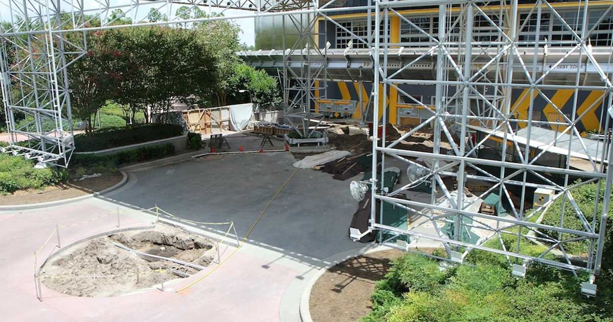 Test Track refurbishment entrance area Photo 2 of 2