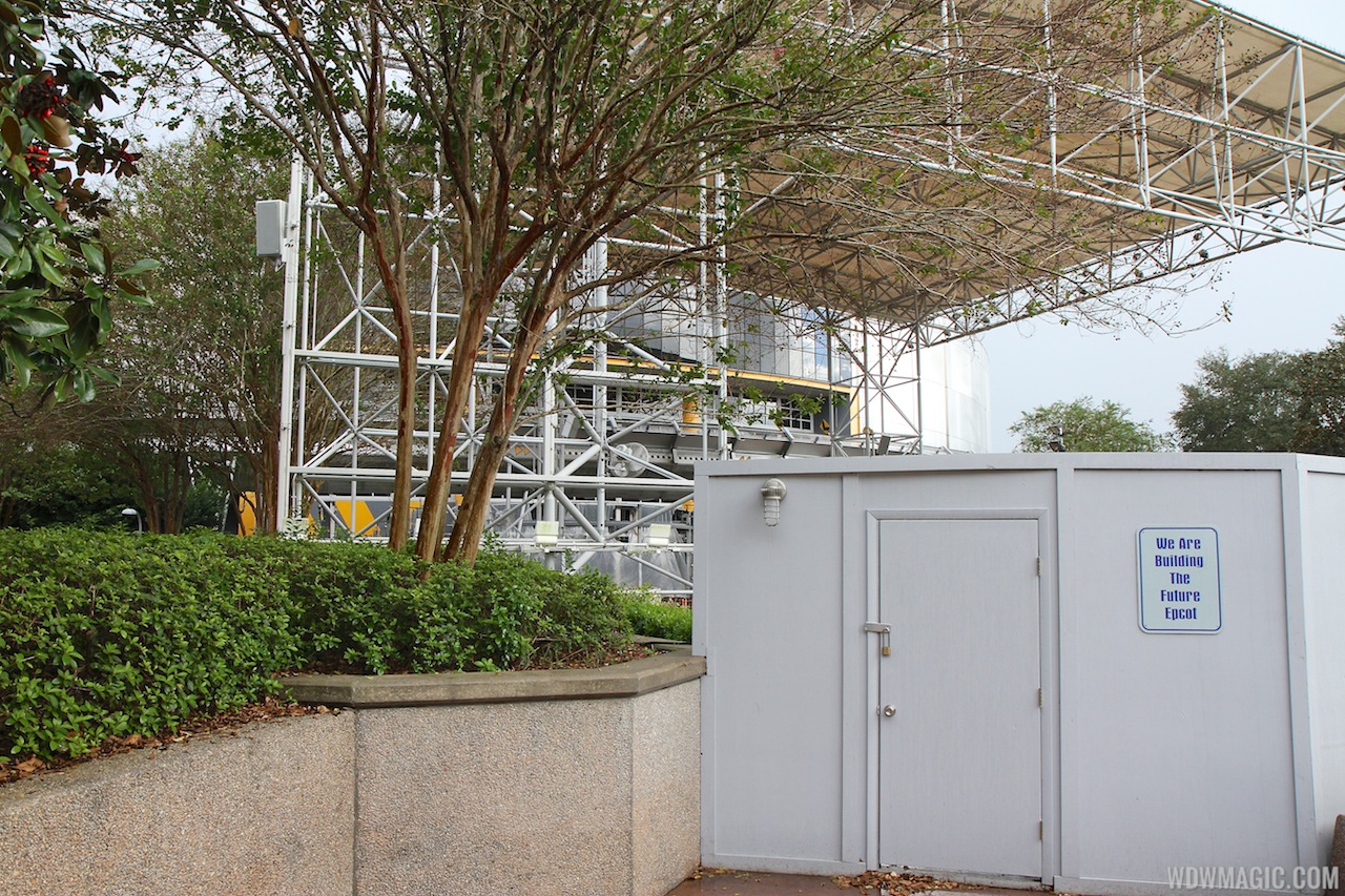 Test Track construction - entrance area - Photo 5 of 5