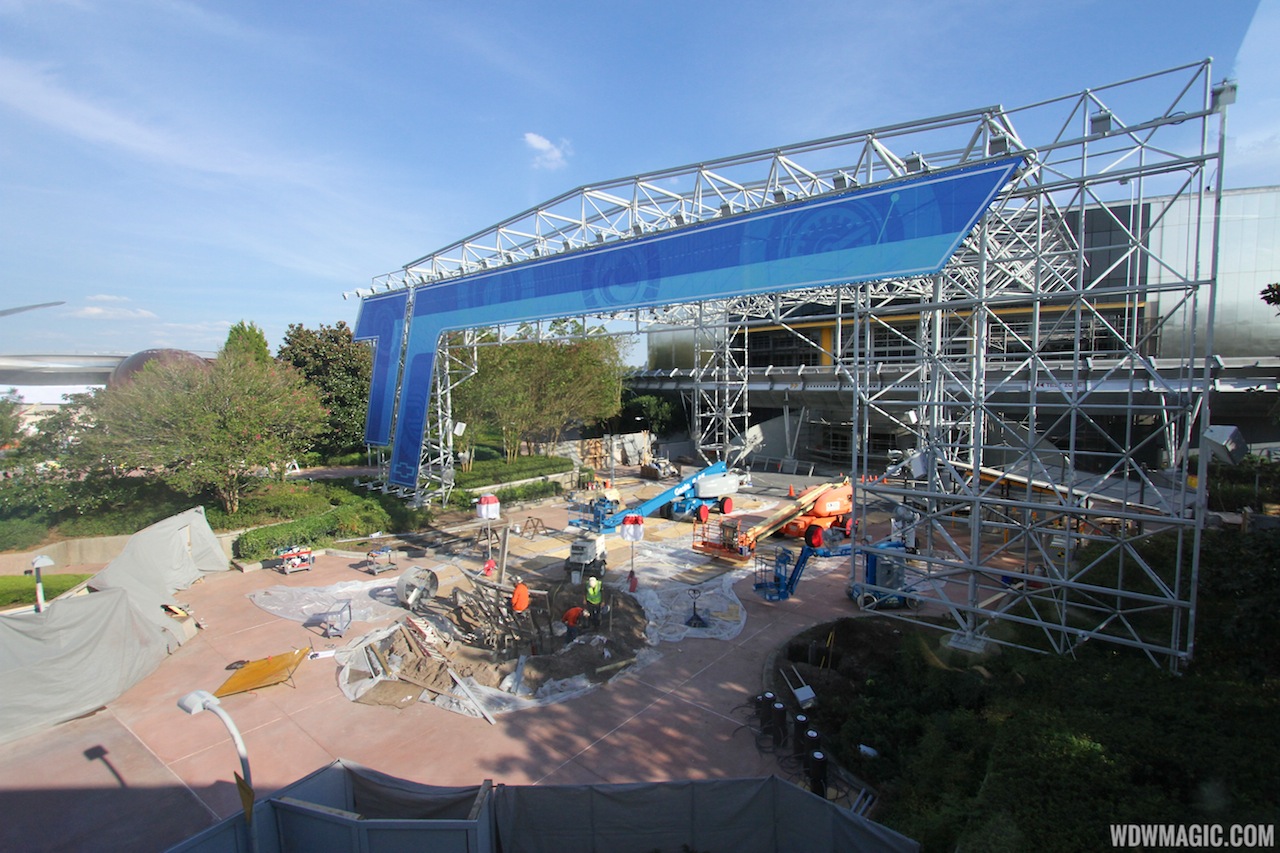 Test Track construction - entrance area - Photo 2 of 9
