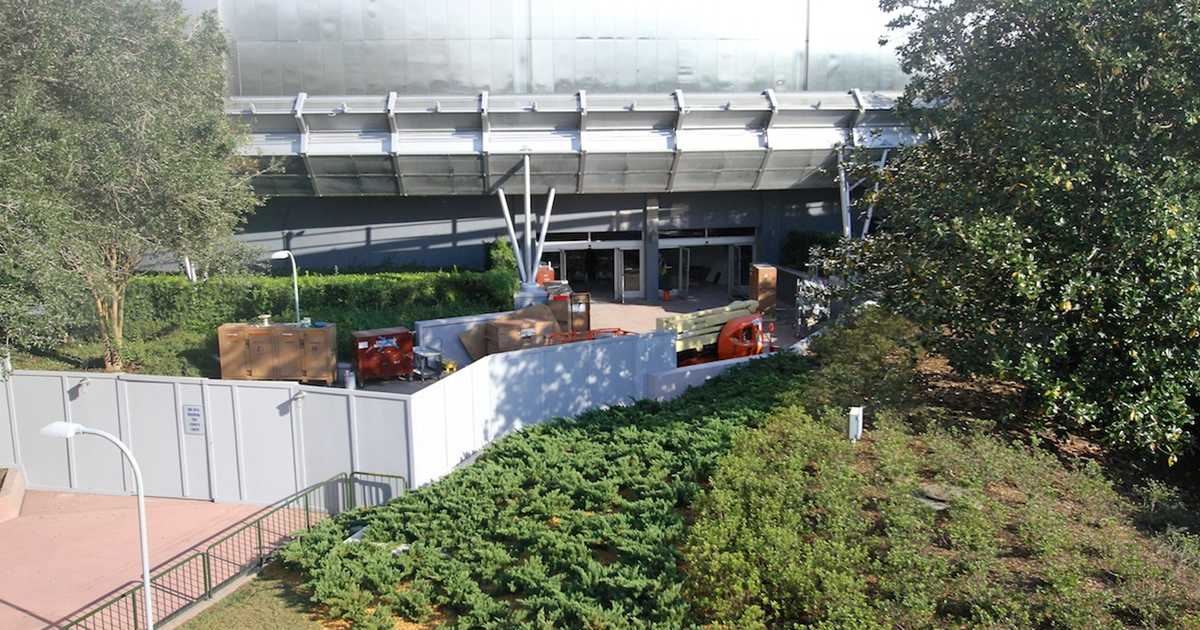 Test Track construction - entrance area - Photo 3 of 9