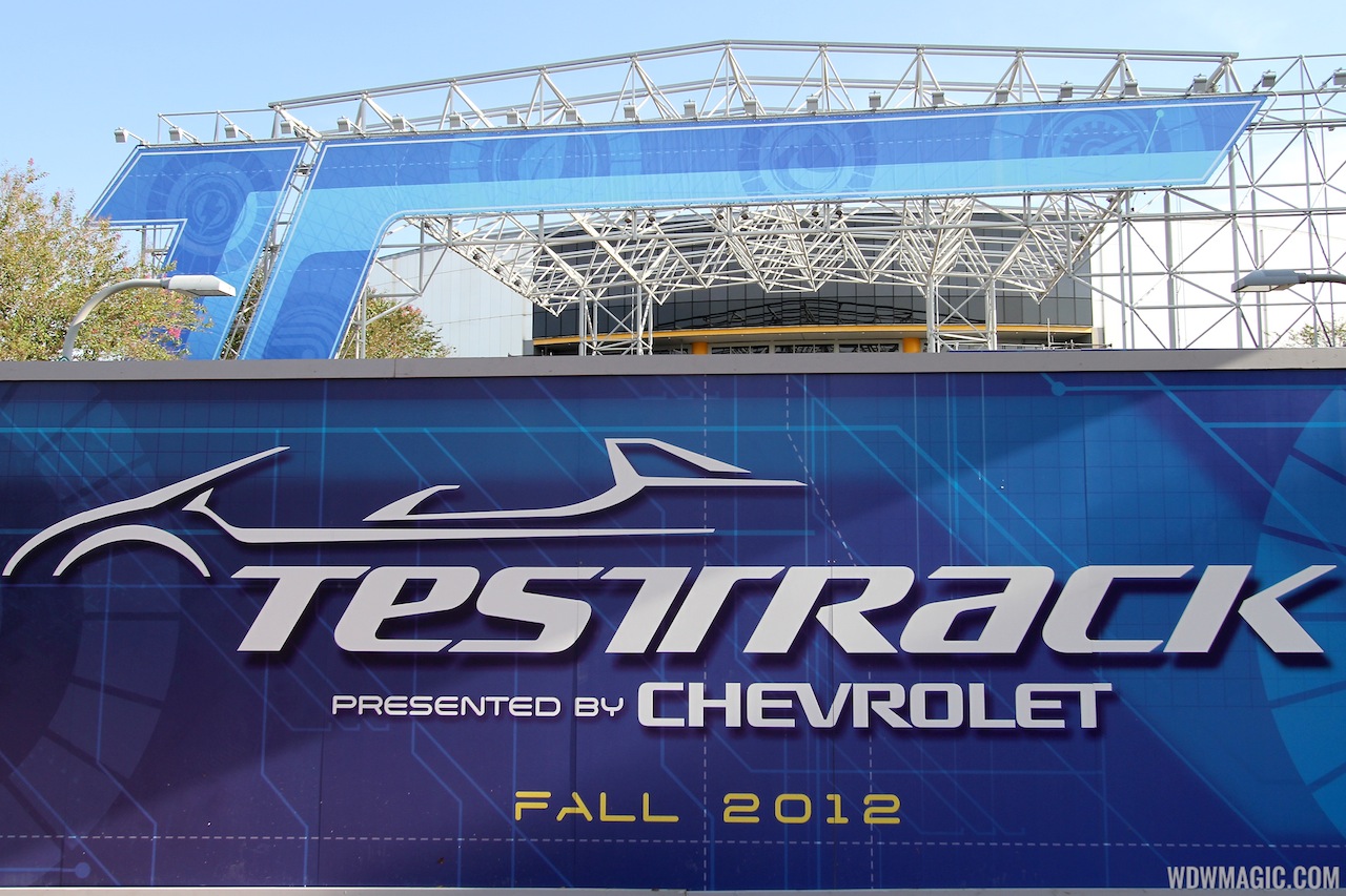 Test Track construction - entrance area - Photo 4 of 9