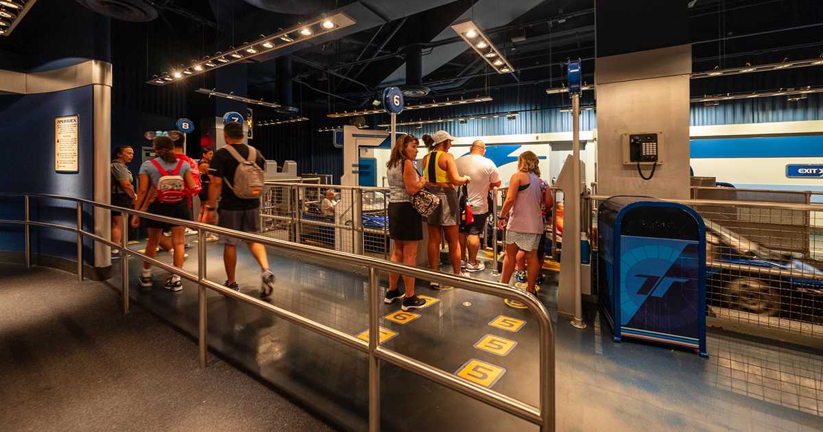 Testtrack Queue Line Test Track Queue and Ride - June 2024 - Photo 17 of 47