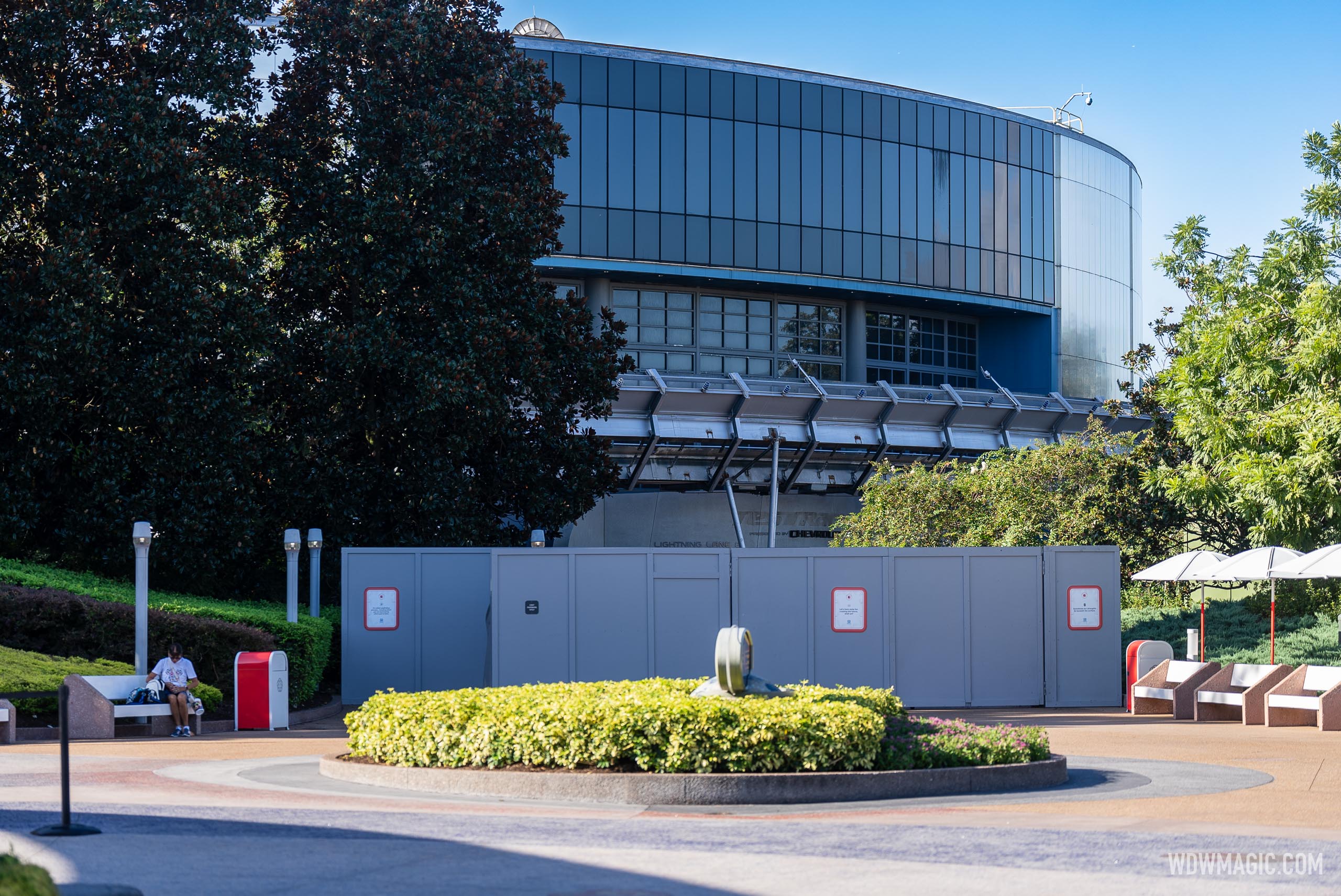 EPCOT test track canopy removal completed as Disney Imagineering files additional new permits