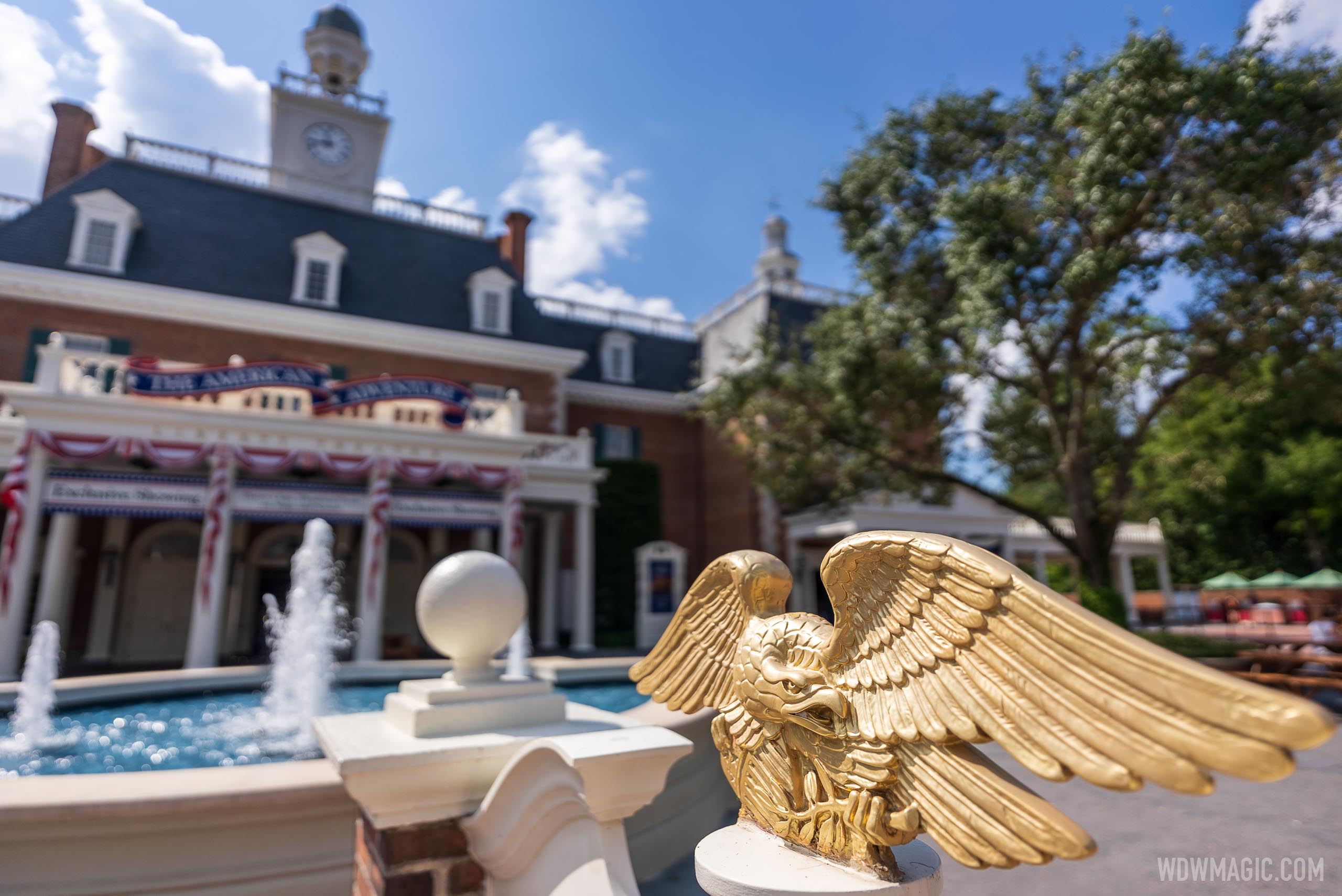 American Adventure pavilion overview