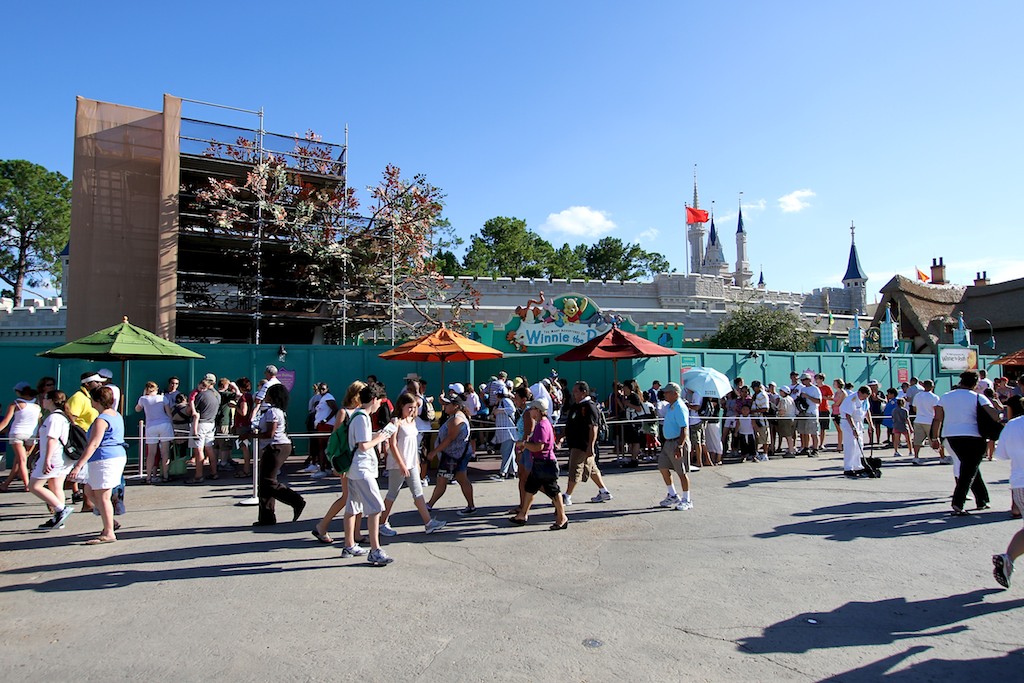 Queue Area Construction Photo 6 Of 7