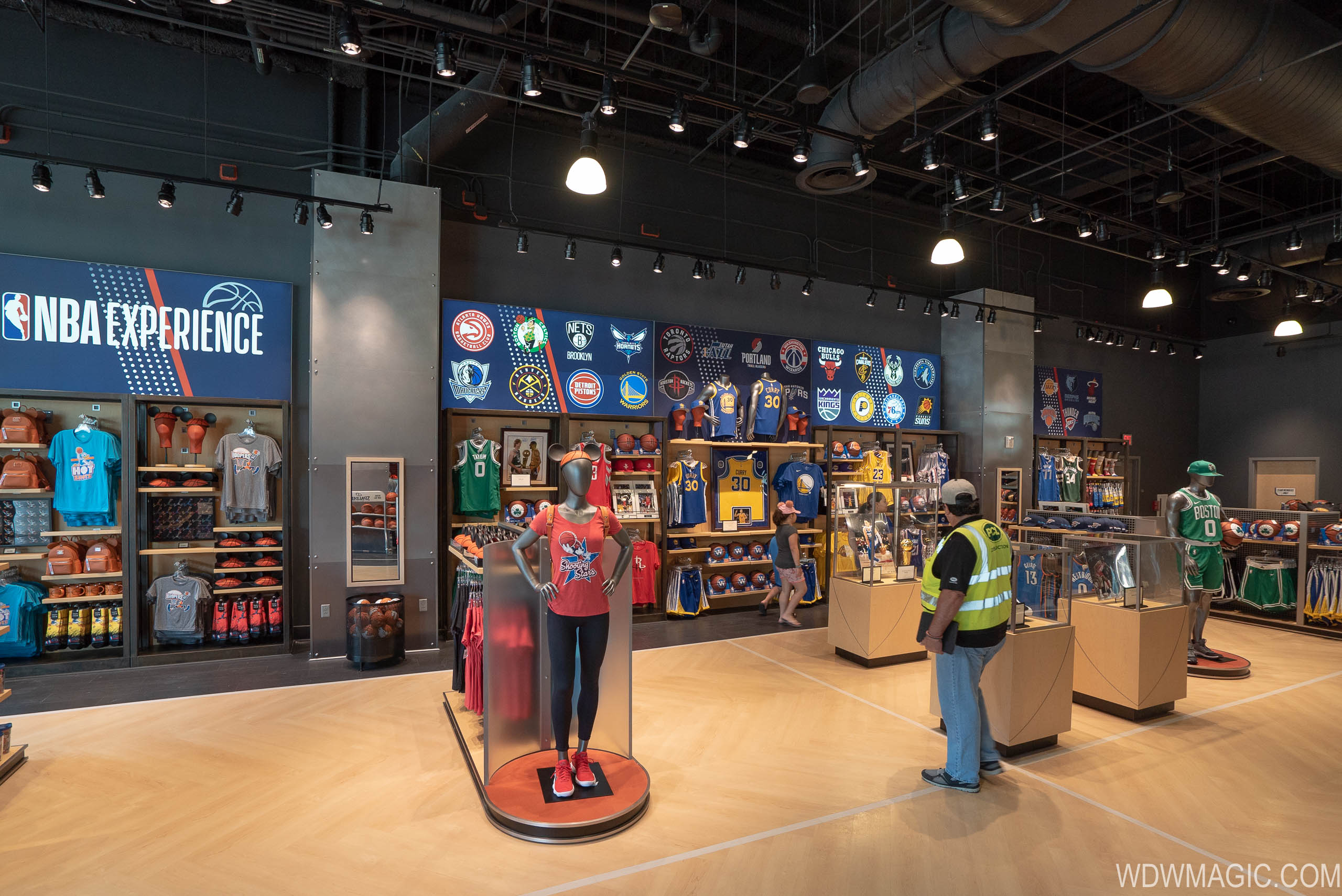 Nba Store Inside Nba Experience Store – FIRST LOOK! Disney’s World’s NEW NBA Experience ...