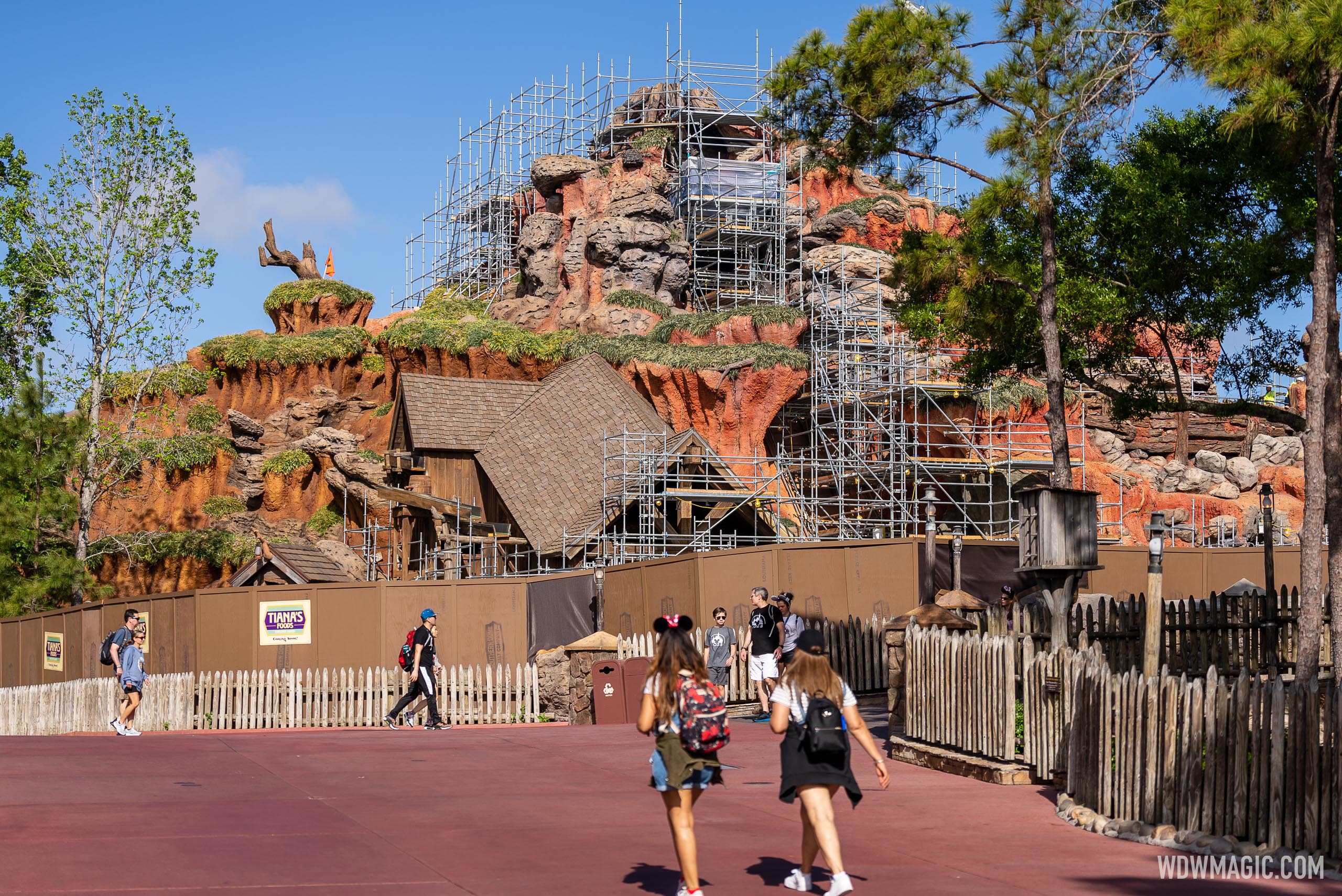 Magic Kingdom's Tiana's Bayou Adventure Construction Updates And Reopening Timeline