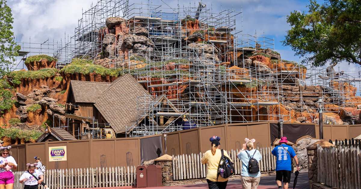 Tiana's Bayou Adventure construction - June 1 2023 - Photo 1 of 13