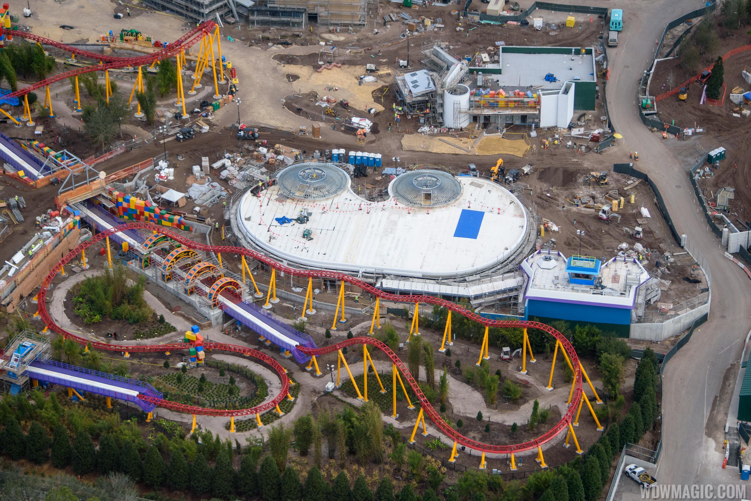Toy Story Land aerial pictures Photo 10 of 11