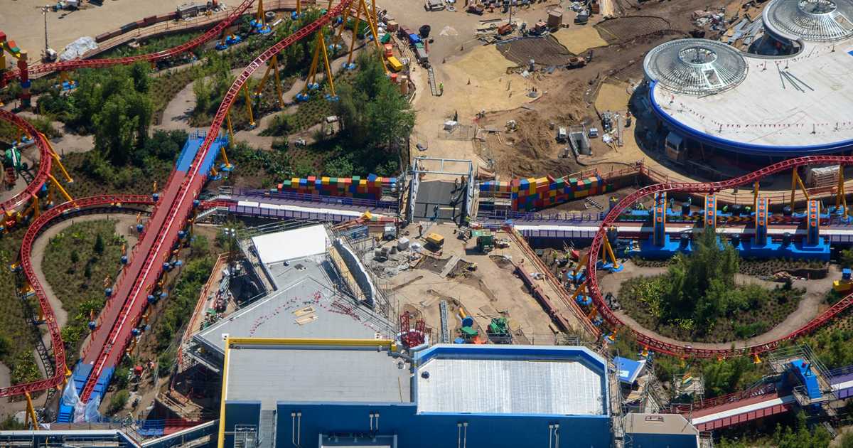 Toy Story Land aerial pictures - March 2018 - Photo 4 of 14