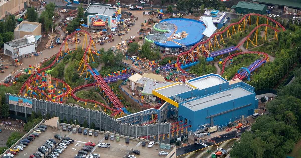 Toy Story Land aerial pictures - May 2018 - Photo 3 of 11