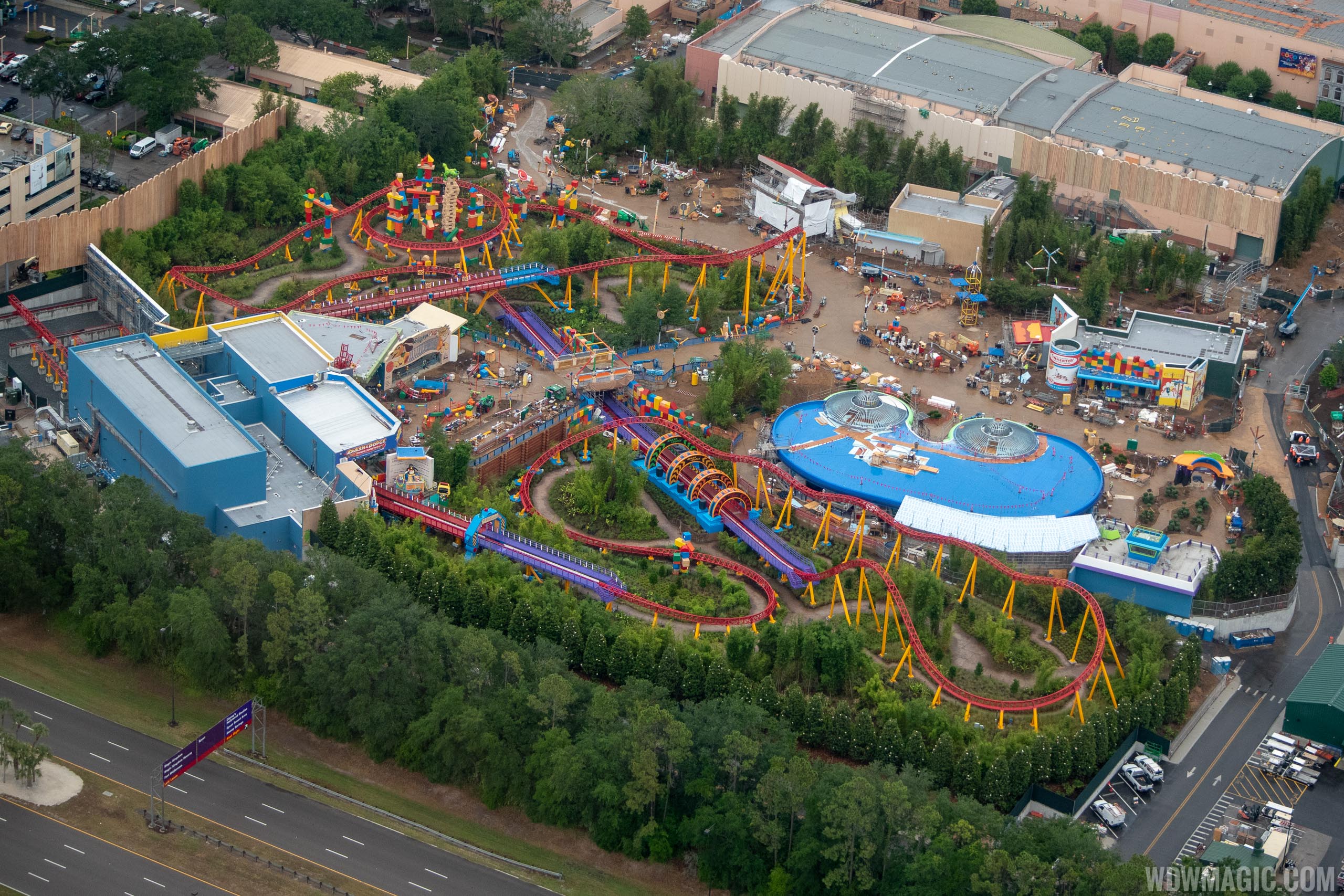 PHOTOS - Toy Story Land nears completion at Disney's Hollywood Studios