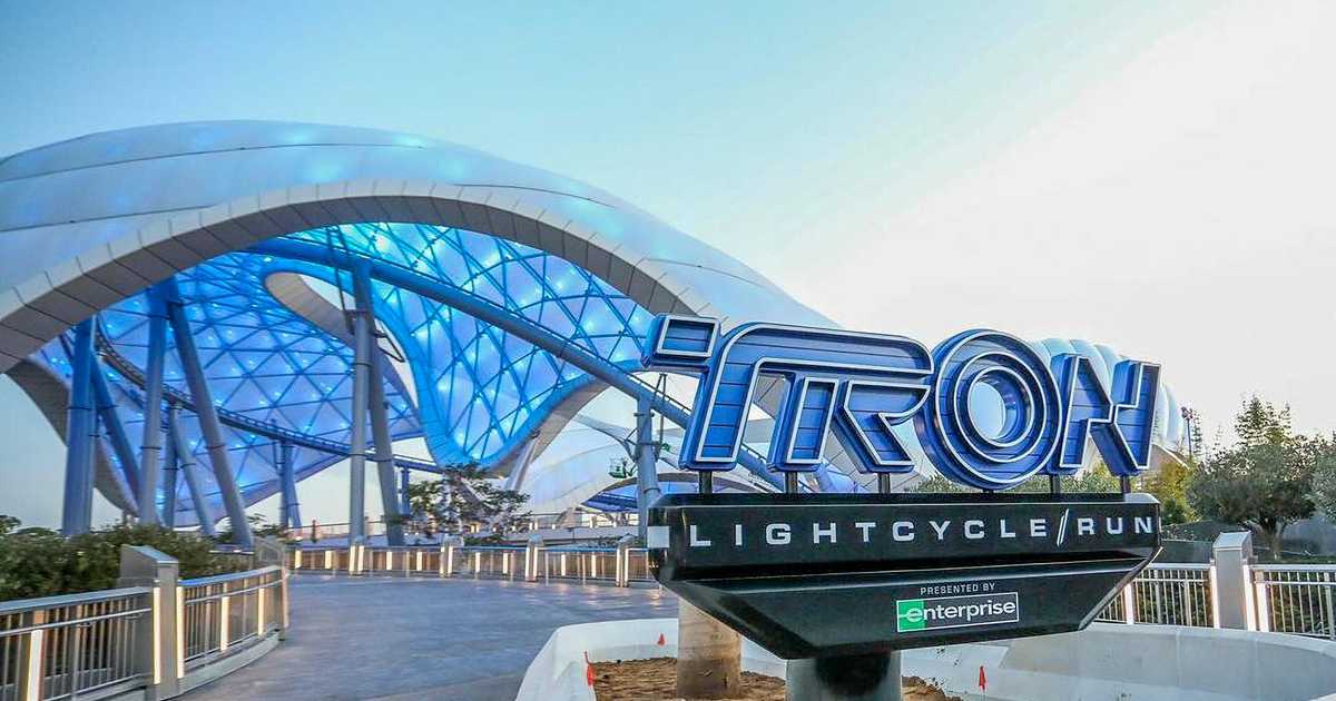 Tron Led Sign TRON Lightcycle Run marquee sign