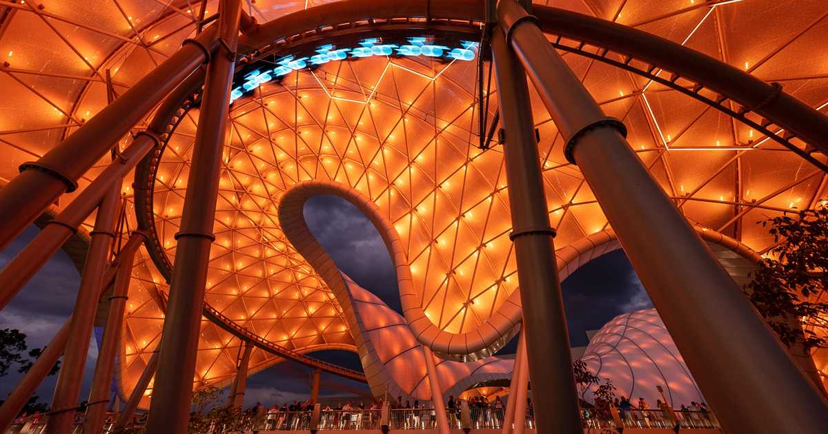 TRON Lightcycle Run overview - Photo 3 of 39 TRON Lightcycle Run overview - Photo 3 of 39