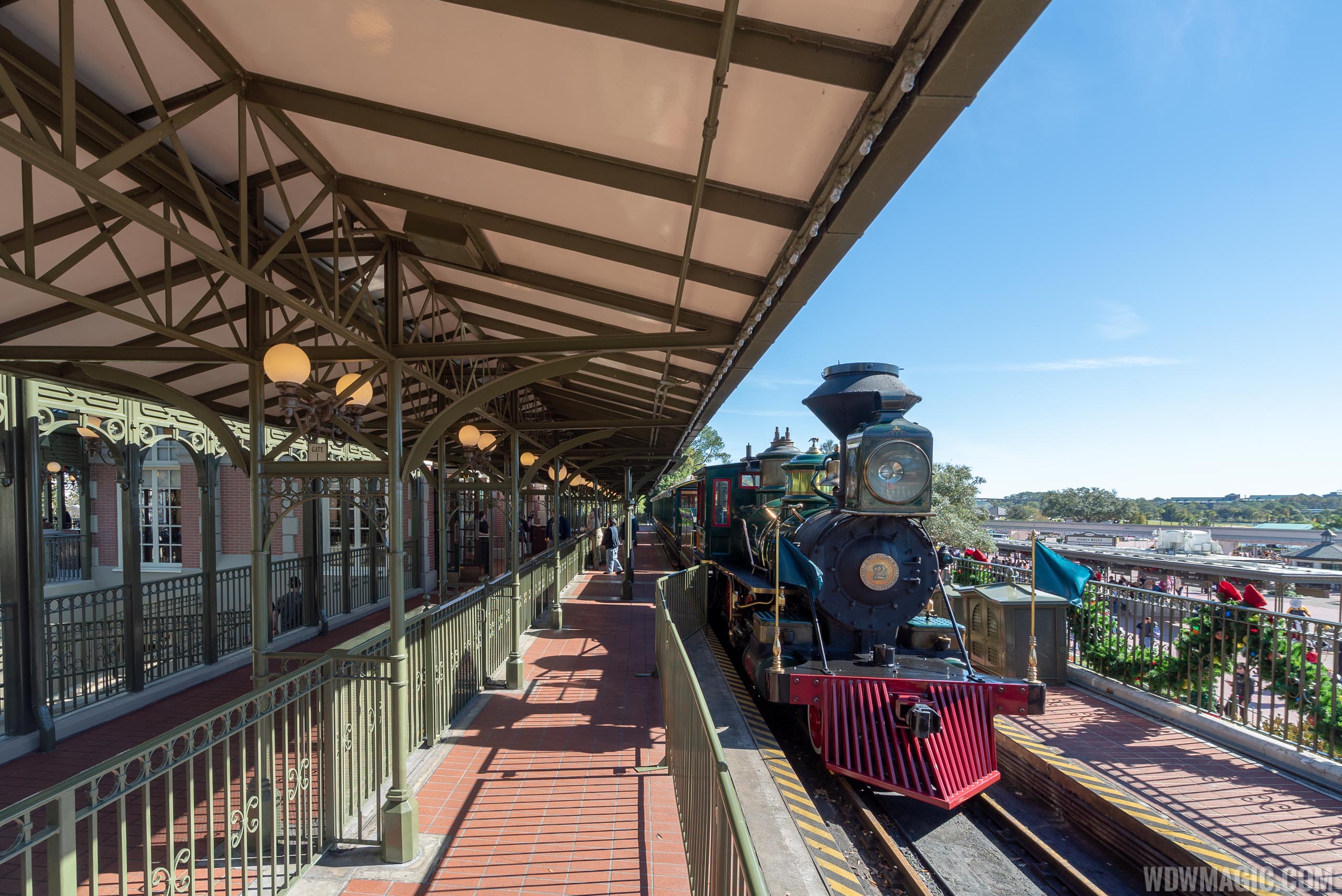 PHOTOS: We're FINALLY Seeing Progress on the Magic Kingdom Train Station!