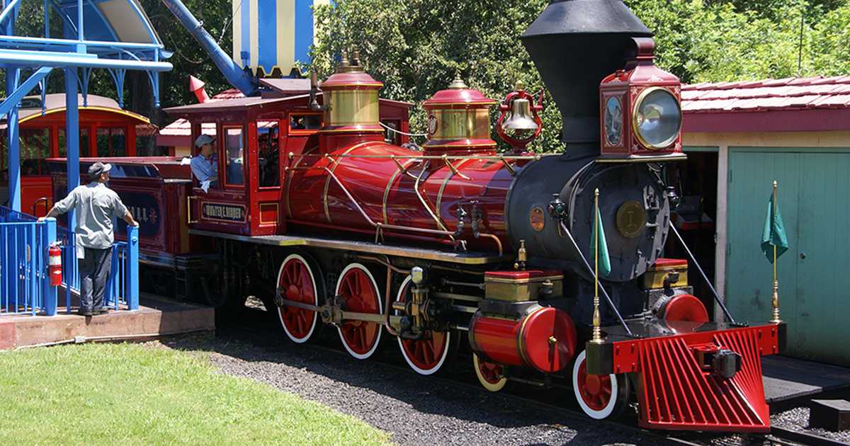 Disney Train Magic Kingdom, Walt Disney World Resort, Florida Stock Photo -  Alamy