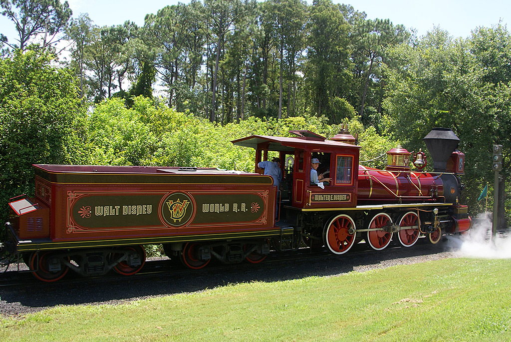 walt disney world resort railroad train set