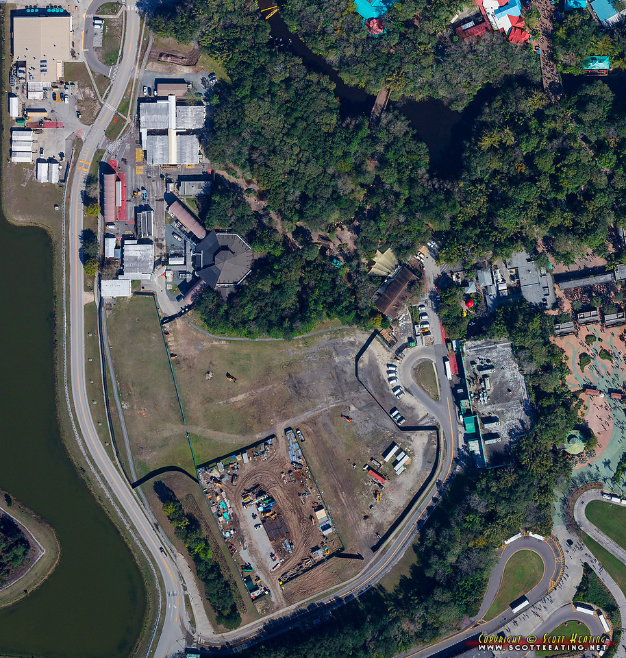 PHOTOS - Aerial views of AVATAR land construction progress