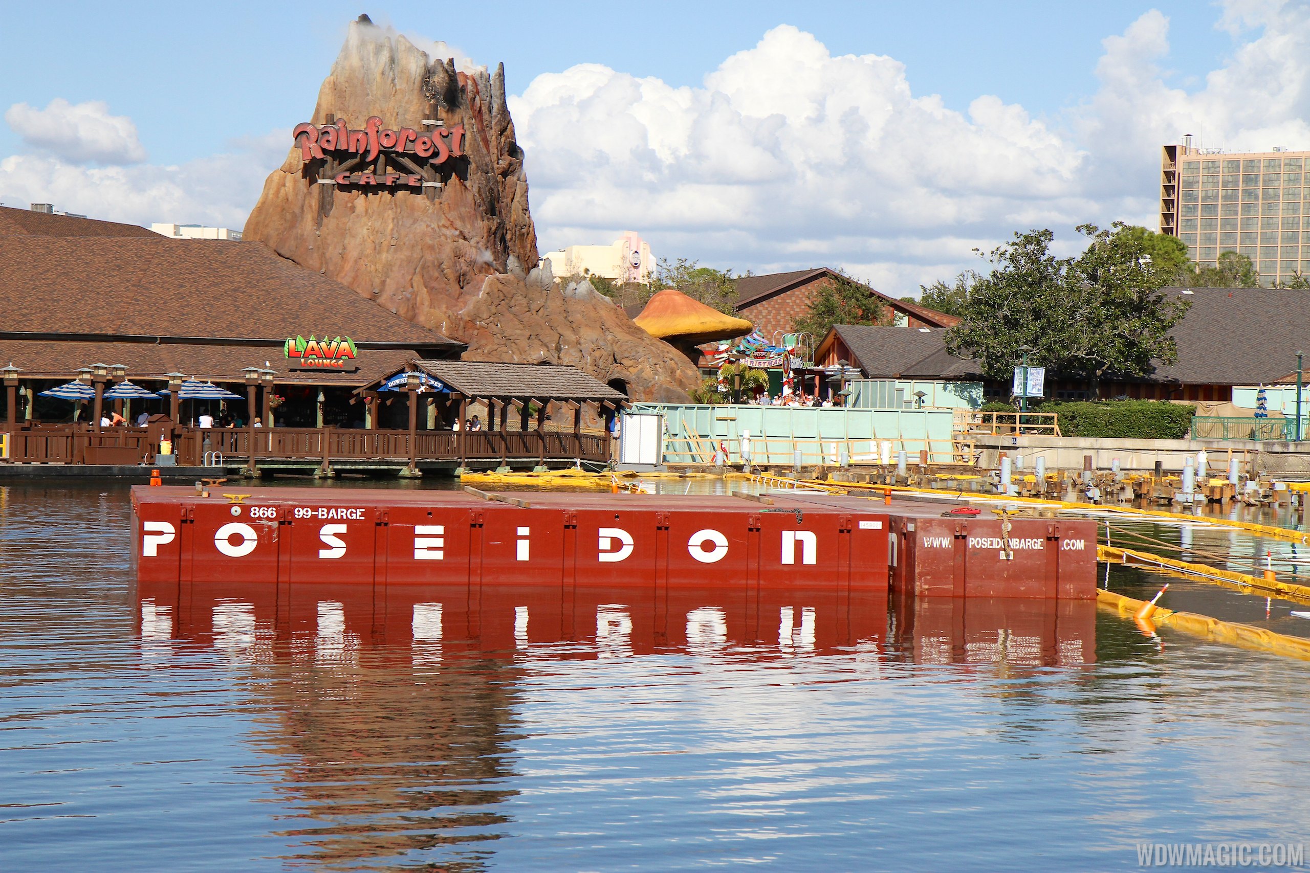 PHOTOS Disney Springs Marketplace Causeway construction