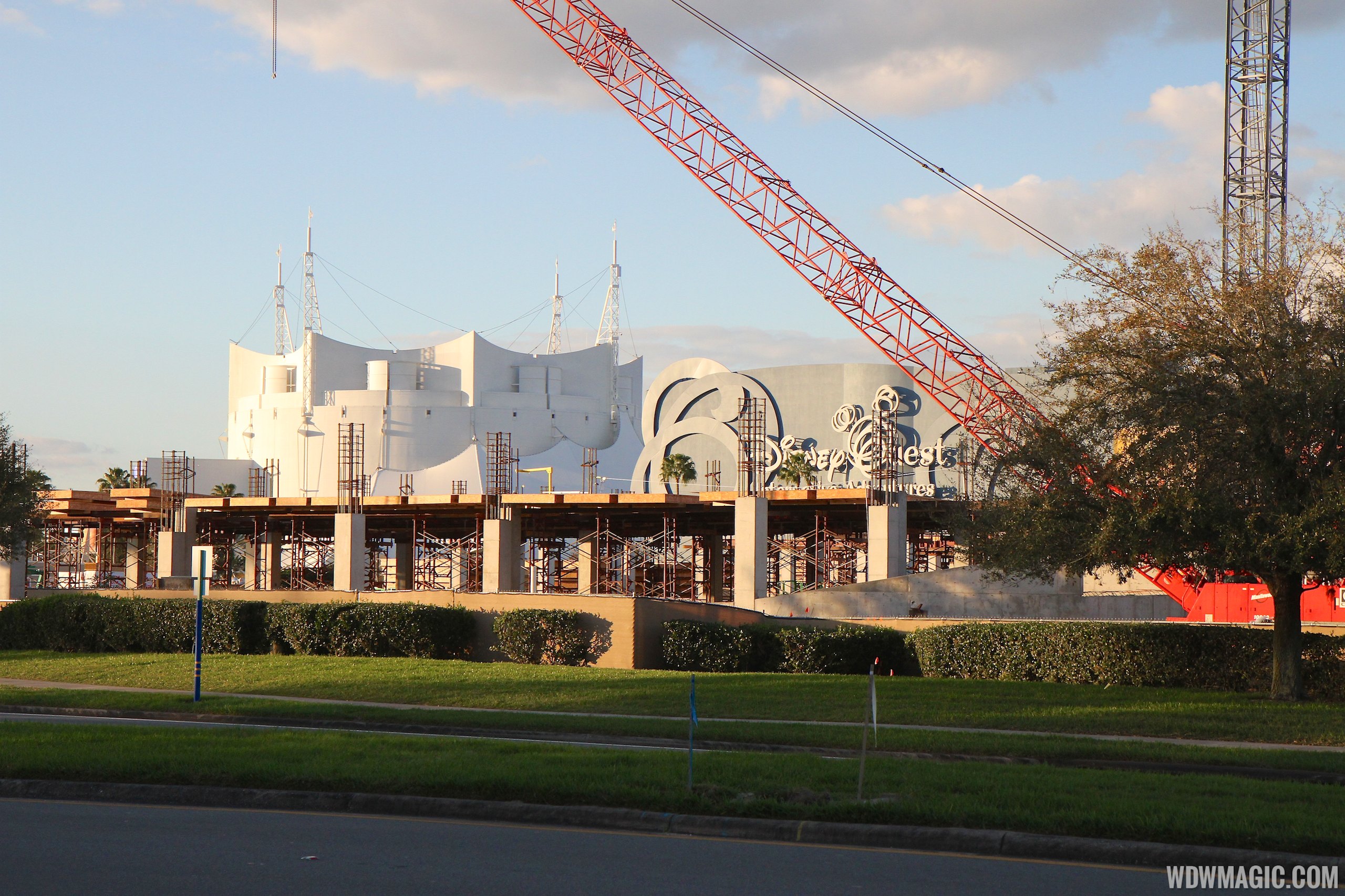 PHOTOS Latest look at the Disney Springs West Side parking garage
