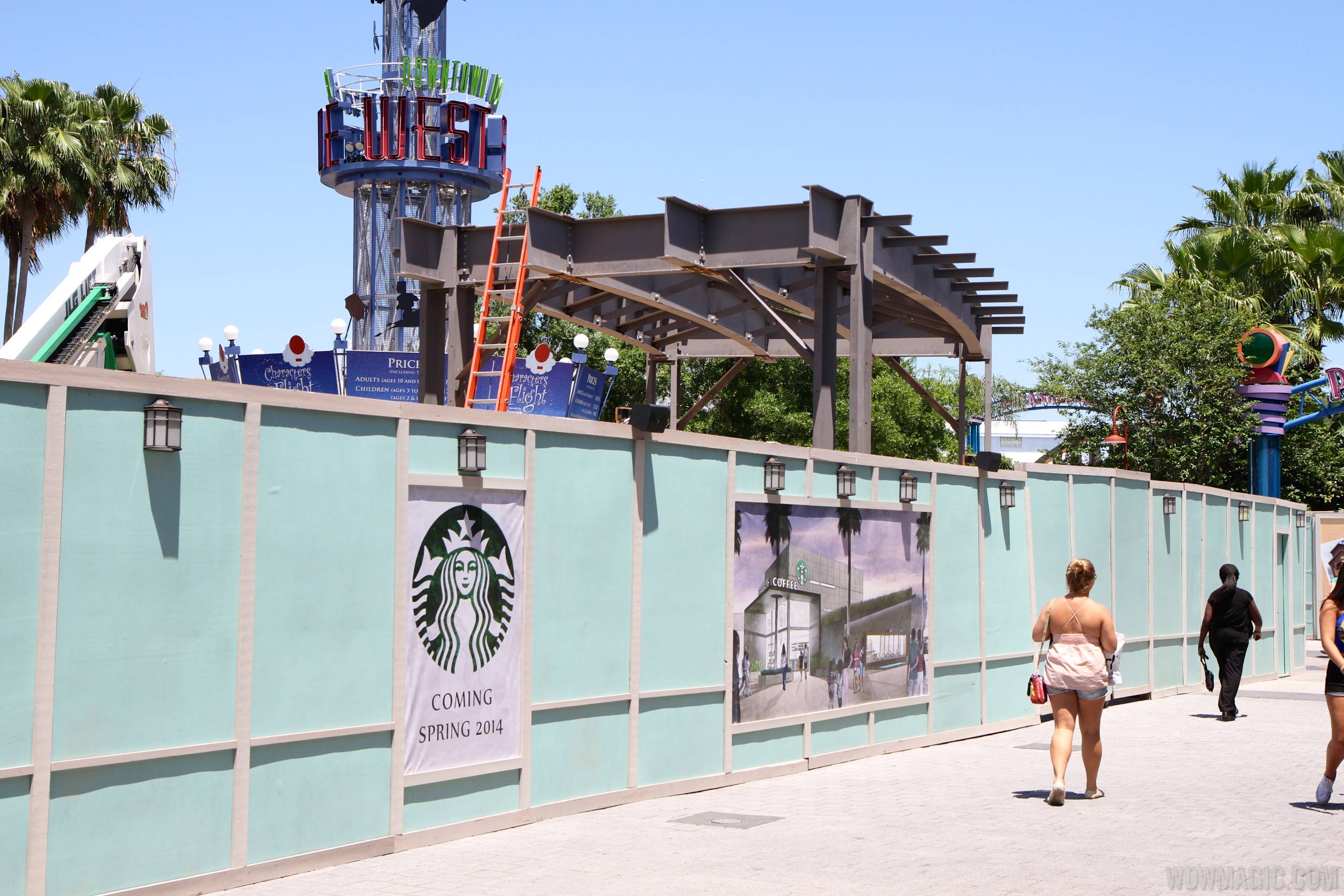 Disney Springs West Side Highline construction Photo 1 of 5