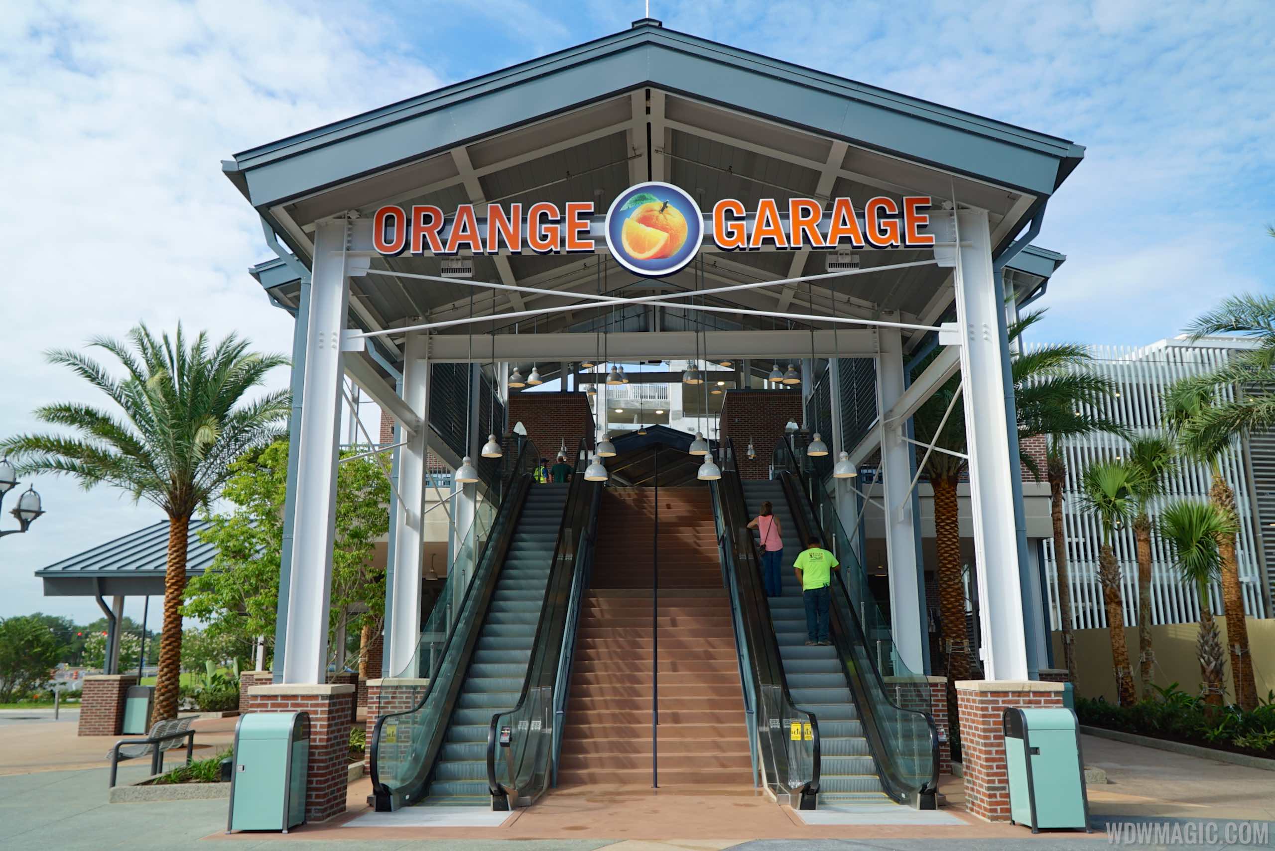 PHOTOS Disney Springs West Side parking garage connector now open